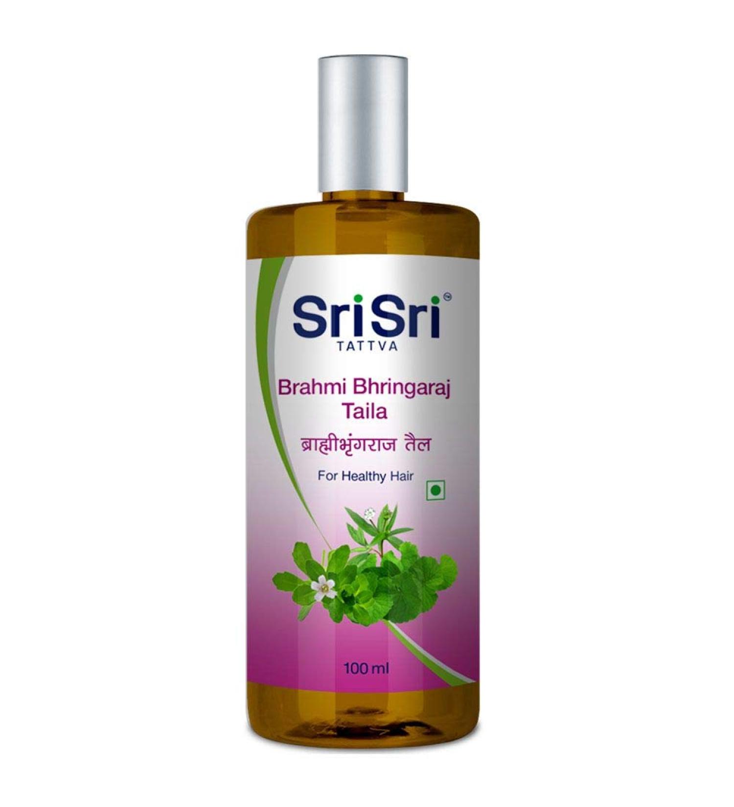 Sri Sri Ayurveda Brahmi Bringraj Thaila - 100ml