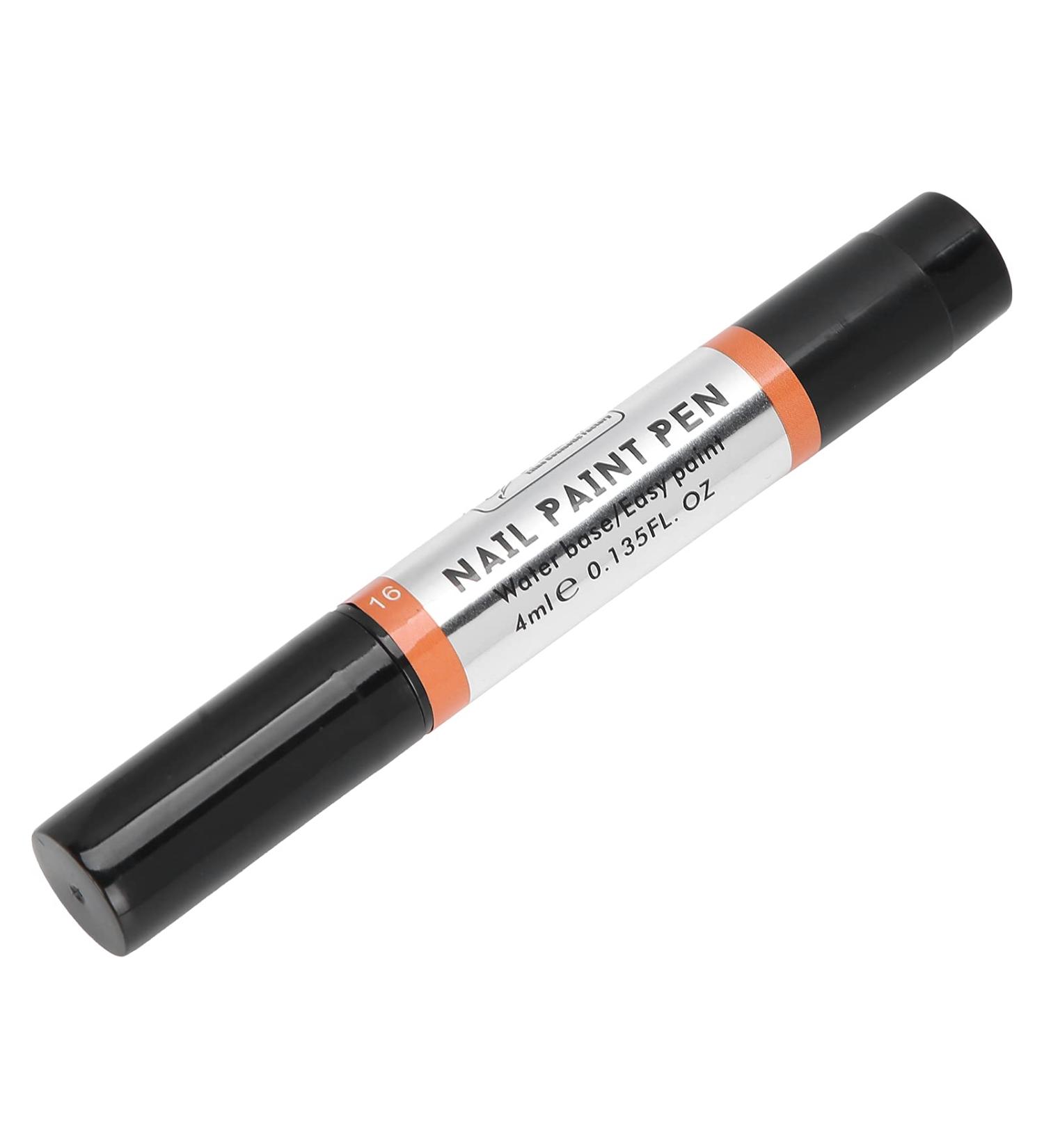 Nail Art Polish Pen Safe Reliable Nail Polish Pen Non toxic with High Performance for Manicurist for Nail Salons(16) - Buy Online on GoSupps.com