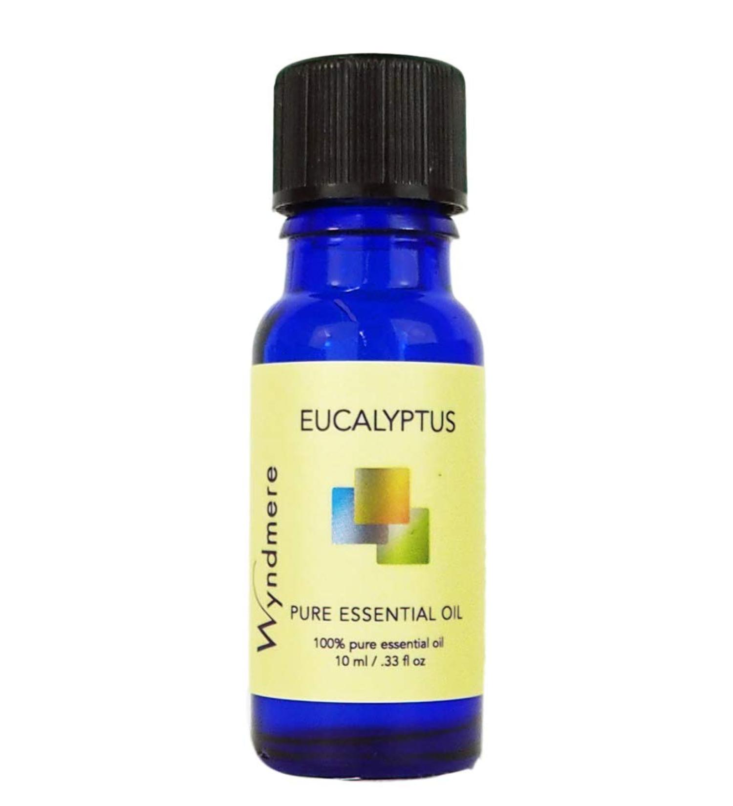 Wyndmere Eucalyptus Essential Oil - 100% Pure Therapeutic Quality - 10ml - Made in USA - Perfect for Diffusers & International Shipping - Buy Online on GoSupps.com