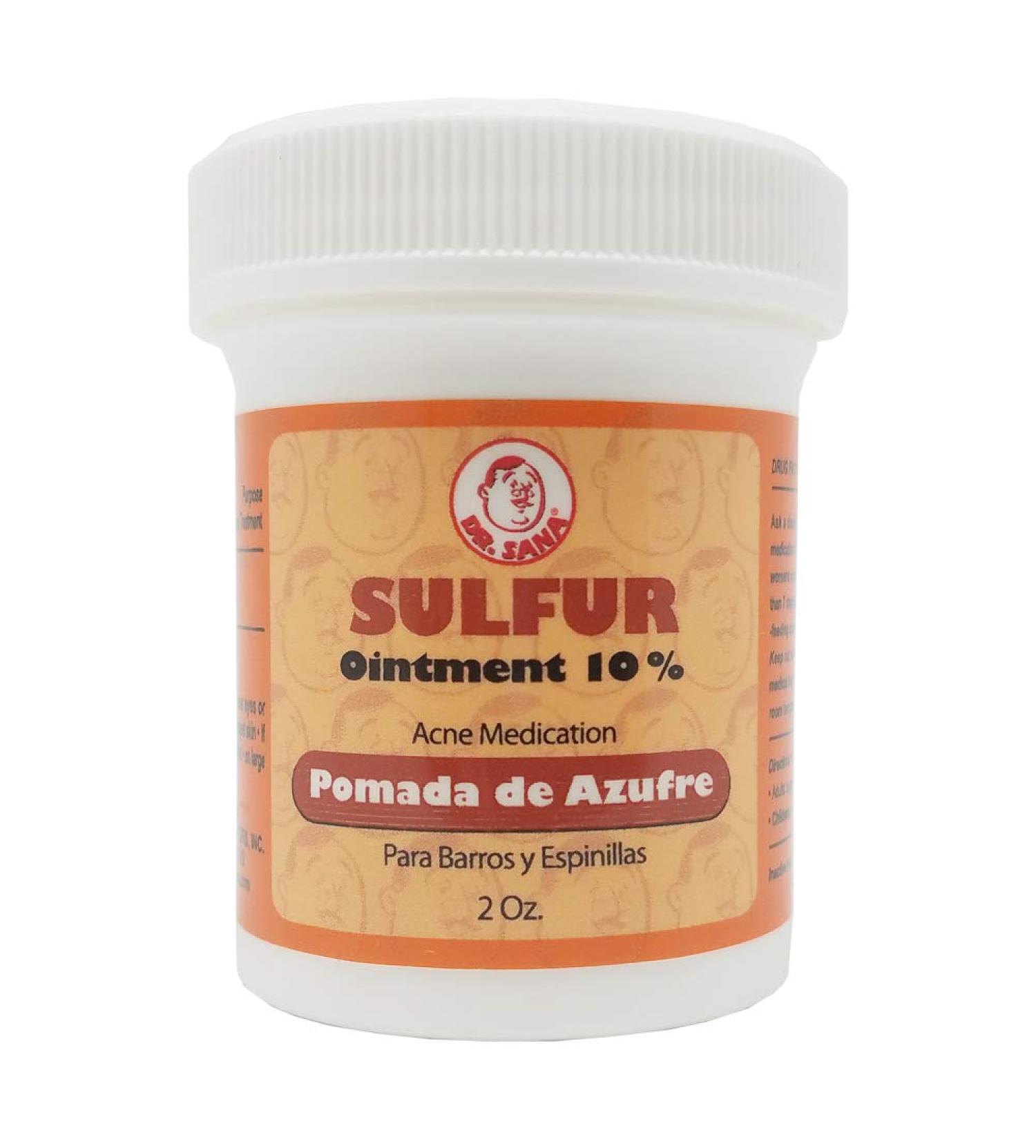 Dr Sana Sulfur Ointment 10% Acne Medication (1) - Buy Online on GoSupps.com