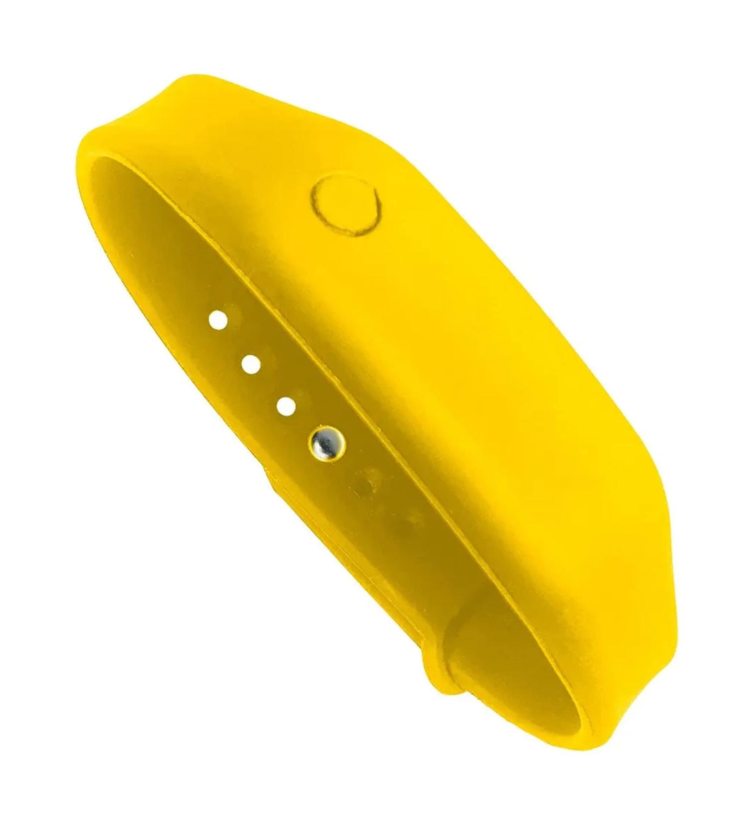 Buy Youth Silicone Sanitizer Bracelet - Refillable Stay Safe Accessory | 7.00In H - Y2020 Yellow - Buy Online on GoSupps.com