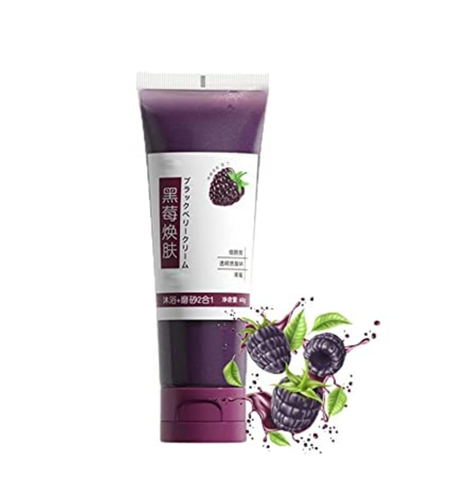 Juniper Berry Body Scrub Blackberry Exfoliating Body Scrub Organic Anti-Cellulite Body Scrub Deep Cleansing Scrub Gently Exfoliate and Wash - Buy Online on GoSupps.com