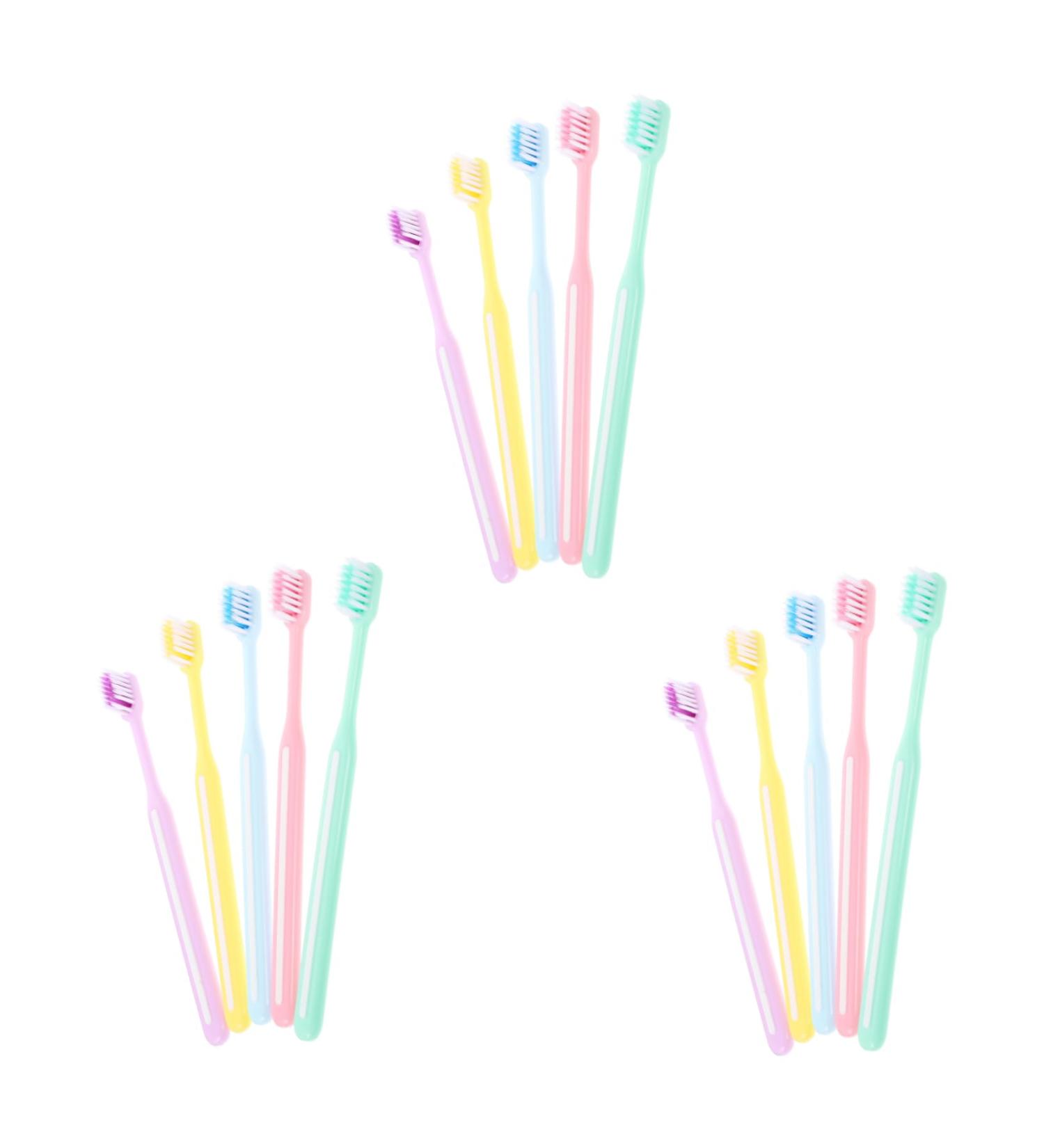 Minkissy 45-Piece Soft Bristle Toothbrush Set - Foldable Travel & Camping Essentials for Adults - Durable Daily Use for Men & Women - Buy Online on GoSupps.com