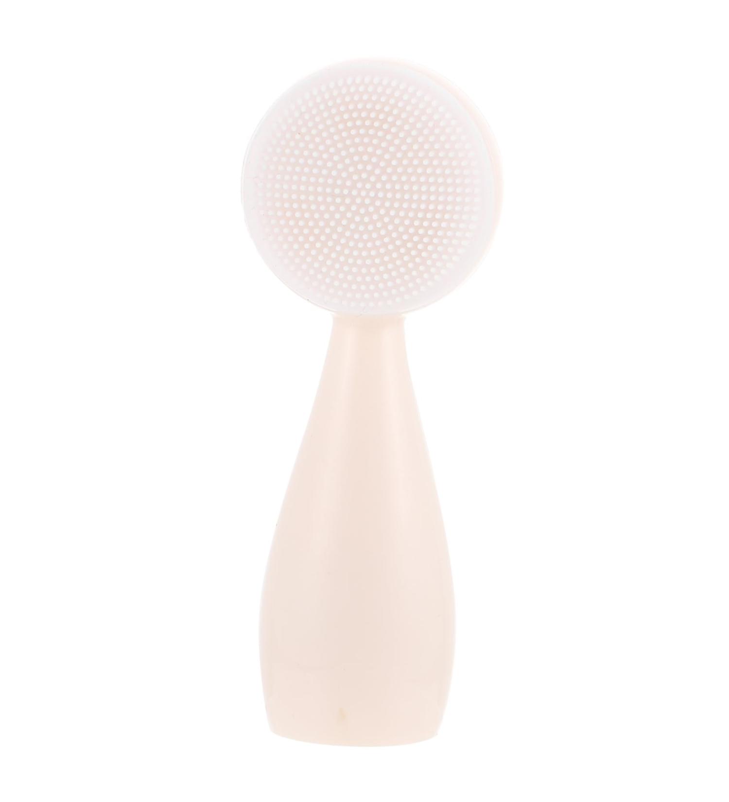 POPETPOP Silicone Face Brush Multi-Function Facial Brush Face Exfoliating Brush Household Facial Brush Home Accessory Facial Cleaning Brush Silica Gel White Washbasin Soft - Buy Online on GoSupps.com