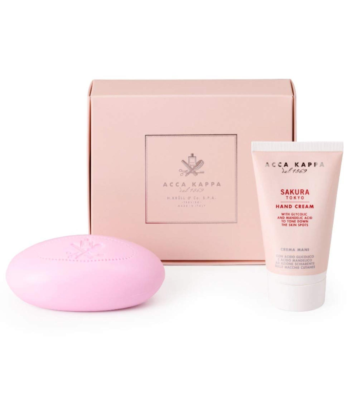 ACCA KAPPA Sakura Tokyo 851304 Hand Cream 75 ml and Soap 150 g