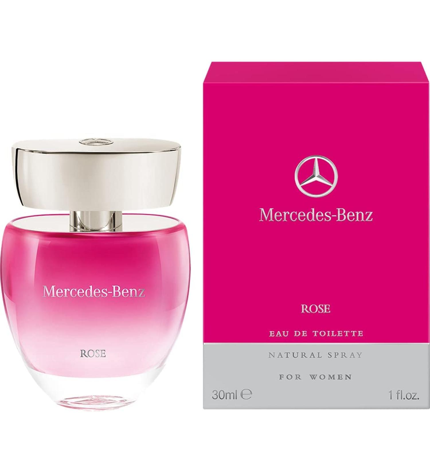 Mercedes-Benz - Rose - Professional Fragrance For Women - Elegant And Irresistible - Romantic And Stylish - Naturally Infused And Crafted - Sweet Fresh And Young - Eau De Toilette - 2 Oz 2 Fl Oz (Pack of 1) - Buy Online on GoSupps.com