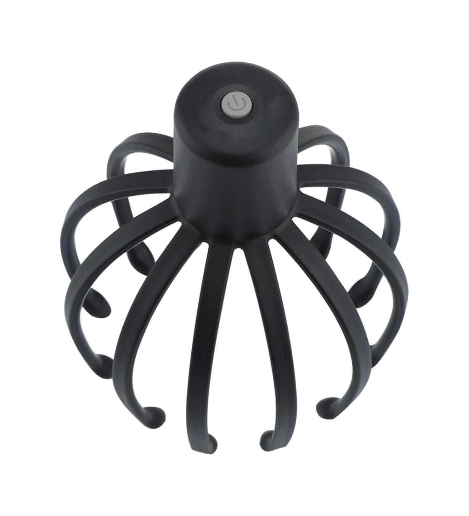 Qtynudy Electric Octopus Claw Scalp Massager - Stress Relief & Hair Stimulation | Therapeutic Head Scratcher for Relaxation - Buy Online on GoSupps.com