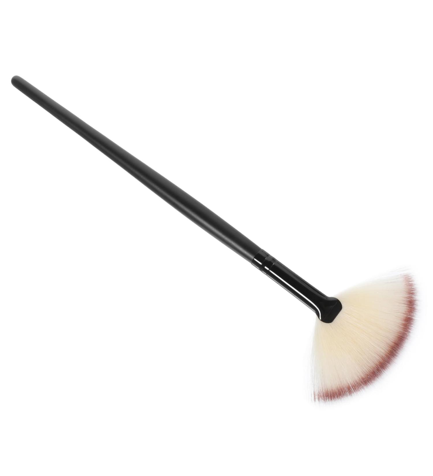 DOITOOL Face Loose Powder Brush Facial Fan Shaped Brush Makeup Blush Cosmetic Brush Loose Brush Liquid Blush Makeup Brush Blush Brush Dropshipping Hair Fan - Buy Online on GoSupps.com