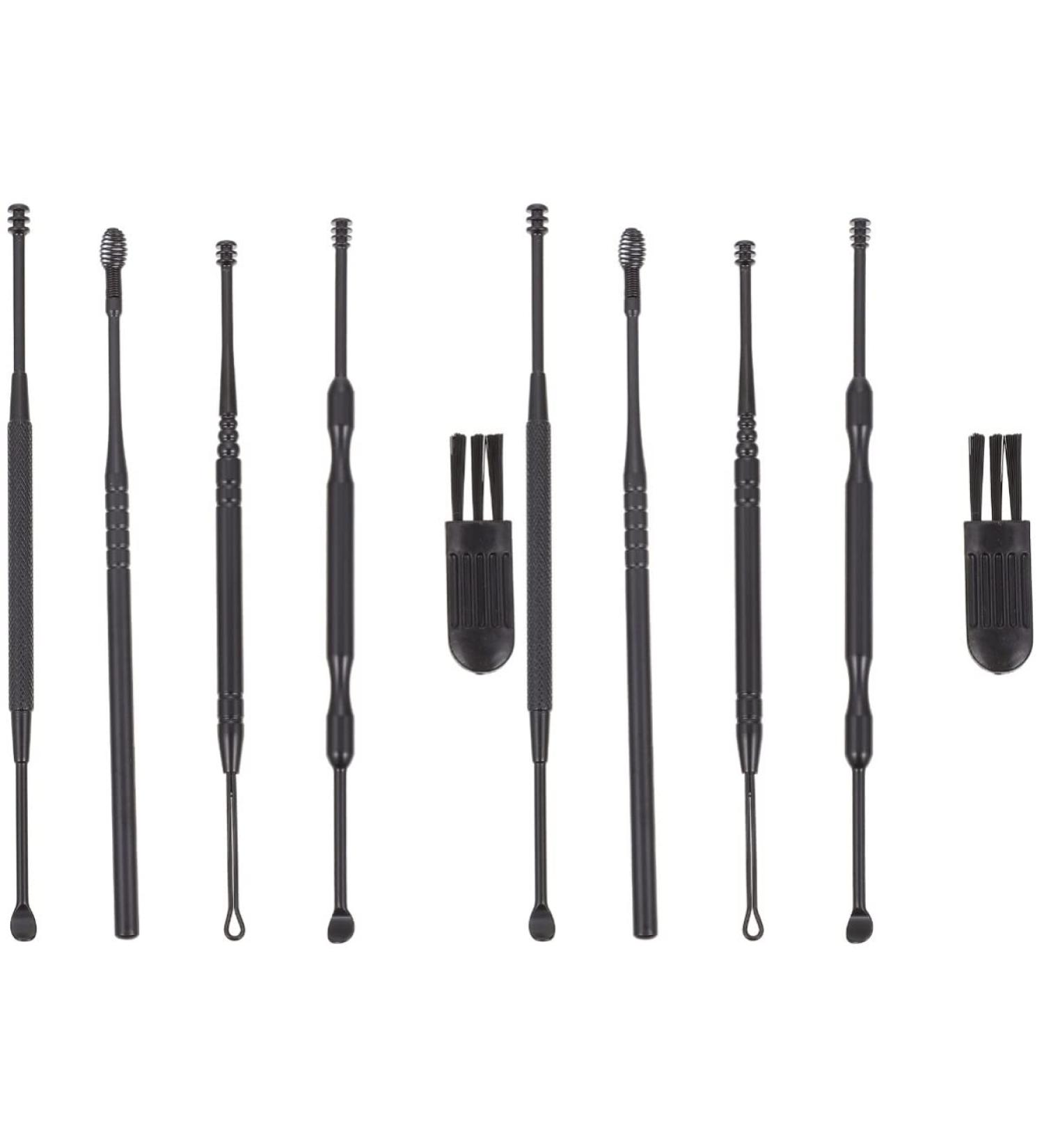 Household Cleaning Tools Ear Cleaning Tool 2 Sets Ear Ear Wax Remover Kit Ear Wax Picker Earwax Spoon Pick Earwax Removal Cleaning Set Cleaning Set - Buy Online on GoSupps.com