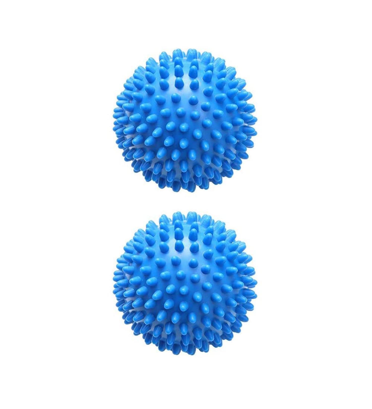 KOC Reusable Dryer Balls - Non-Melt Tumble Laundry Wash Cubes for Softer Clothes - Reduces Wrinkles and Static - Hypoallergenic Fabric Softener - Blue - Buy Online on GoSupps.com