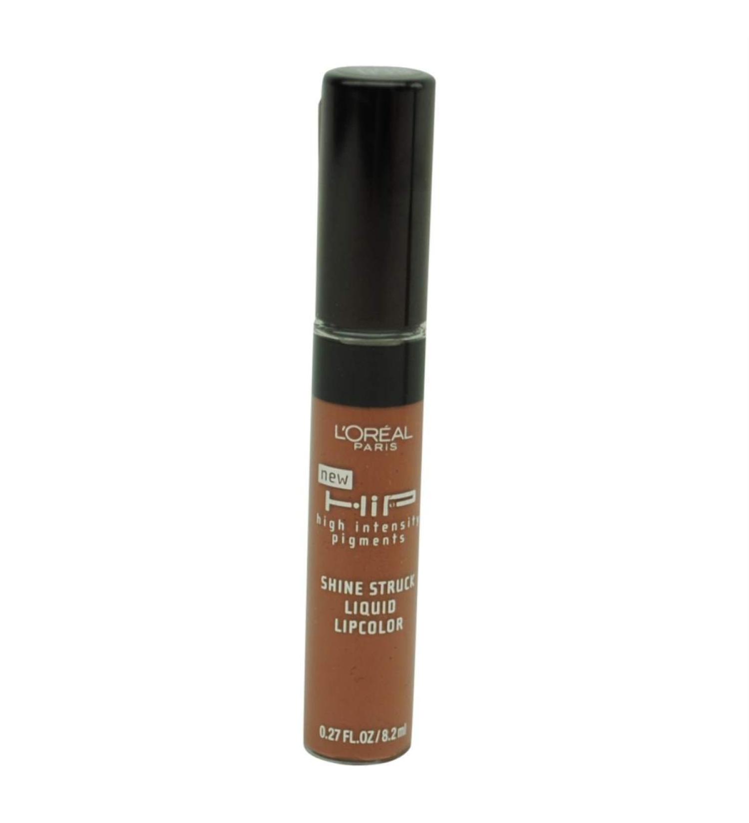 L'Oreal HIP Shine Struck Liquid Lipcolor Pretentious 860 .27 fl oz (8.2 ml)