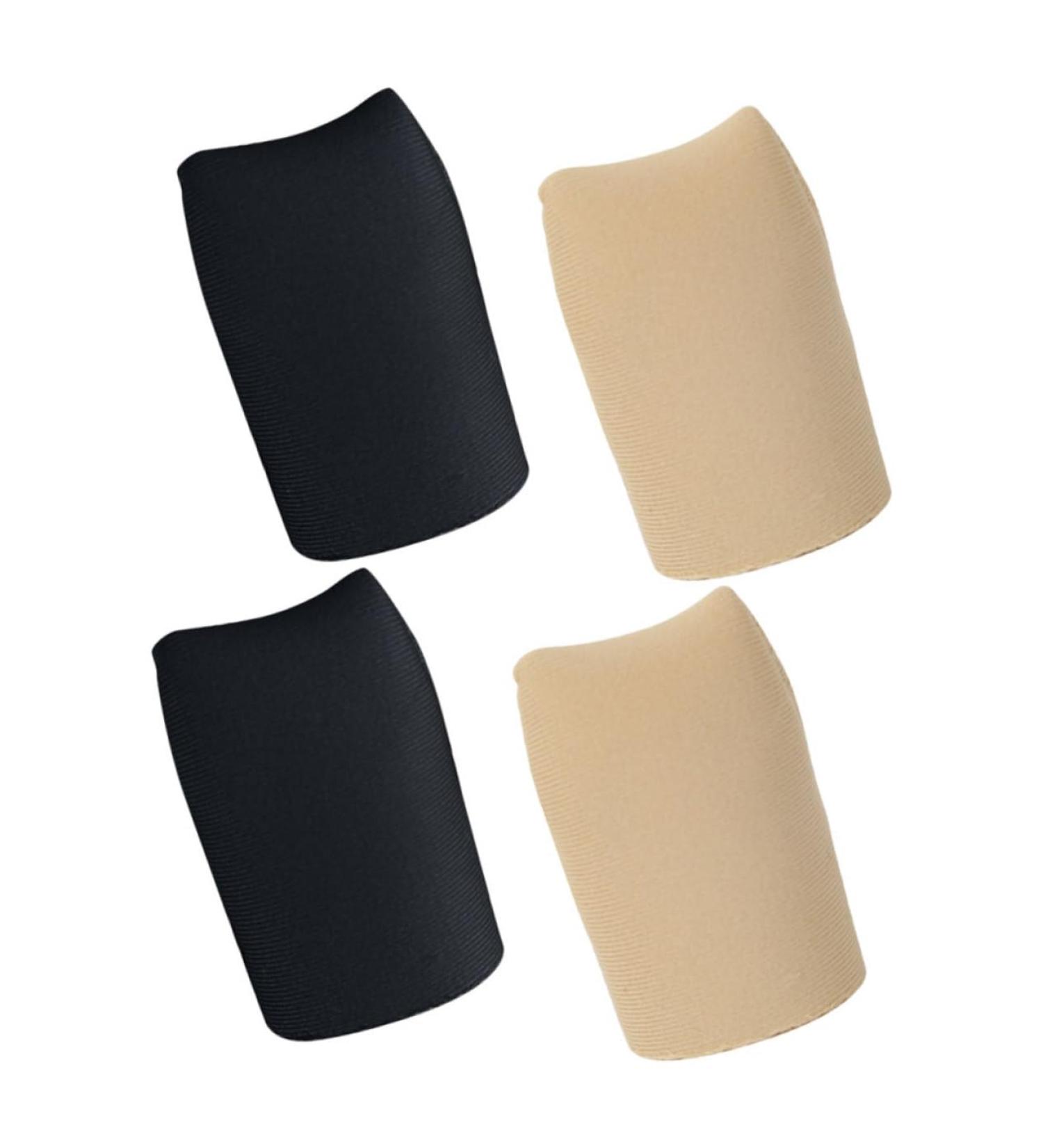 Lurrose Silicone Gel Toe Sleeves - 2 Pairs | Soft Hand Toe Protectors | Closed Toe Covers for Maximum Comfort | Nylon Material | 4x2.6cm - Buy Online on GoSupps.com