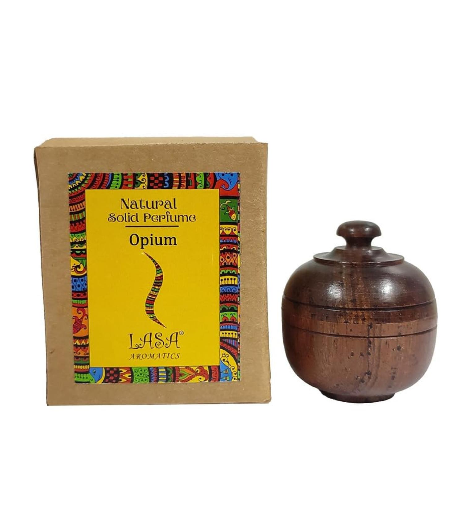 Lasa Aromatics Unisex Apiun Natural Solid Perfume - Buy Online on GoSupps.com