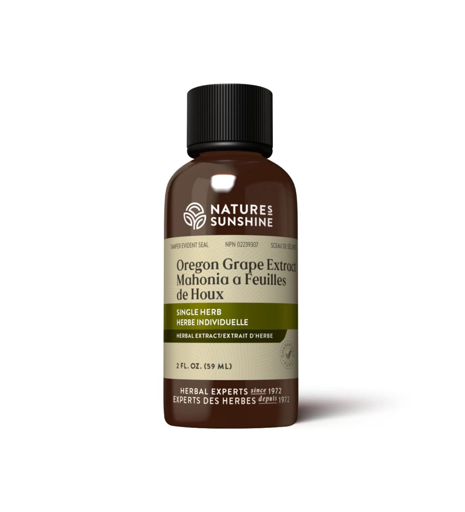 Nature's Sunshine Oregon Grape Extract 59 ml - Buy Online on GoSupps.com
