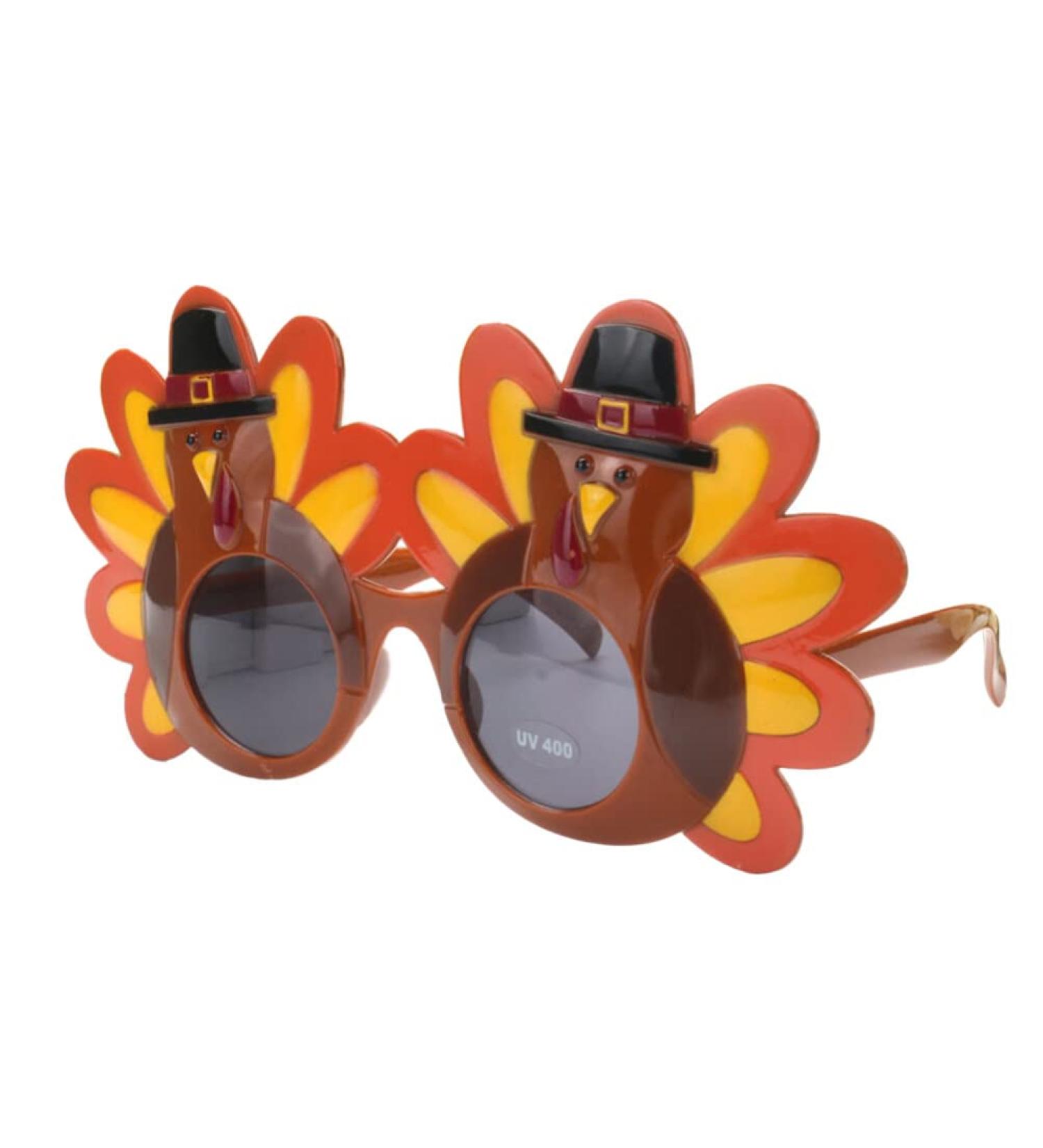 Tinksky Creative Turkey Glasses | Thanksgiving Sunglasses for Costume Parties | Fun Gifts for Friends - Buy Online on GoSupps.com