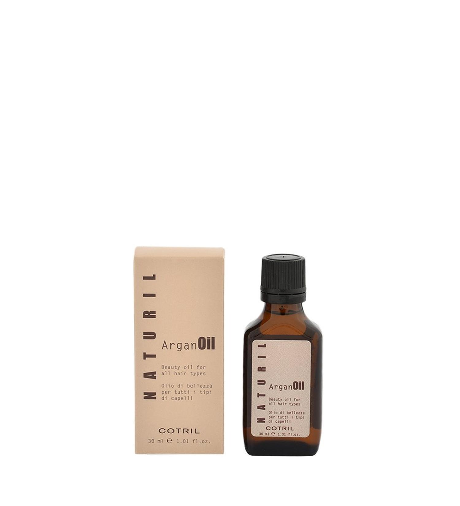 Cotril Naturil Argan Oil Beauty oil for all hair types 30ml - huile de beaut pour tous types de cheveux