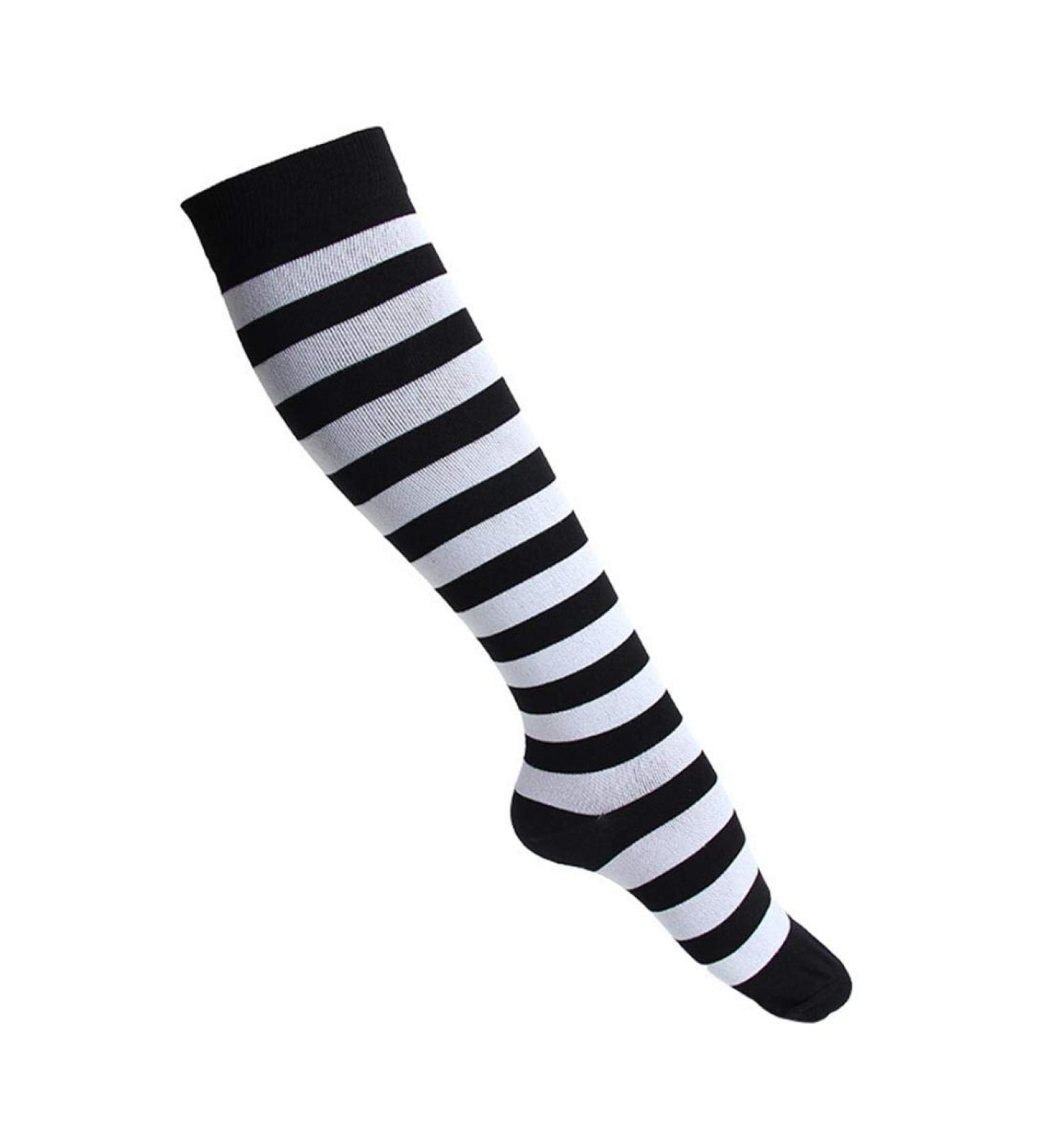 Angoter Compression Stockings for Men & Women - Long Sports Socks for Walking Cycling & Pregnancy | Size L-XL Style 17 - Buy Online on GoSupps.com