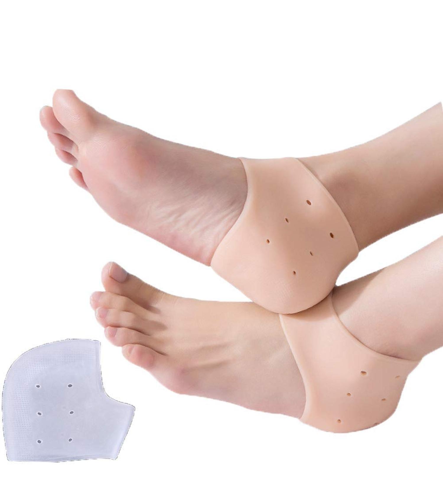 Heel Pain Relief Protectors - Plantar Fasciitis Treatment Inserts for Achilles Tendonitis Spurs - Foot Support for Sore Feet - 2PCS for Women and Men - Buy Online on GoSupps.com
