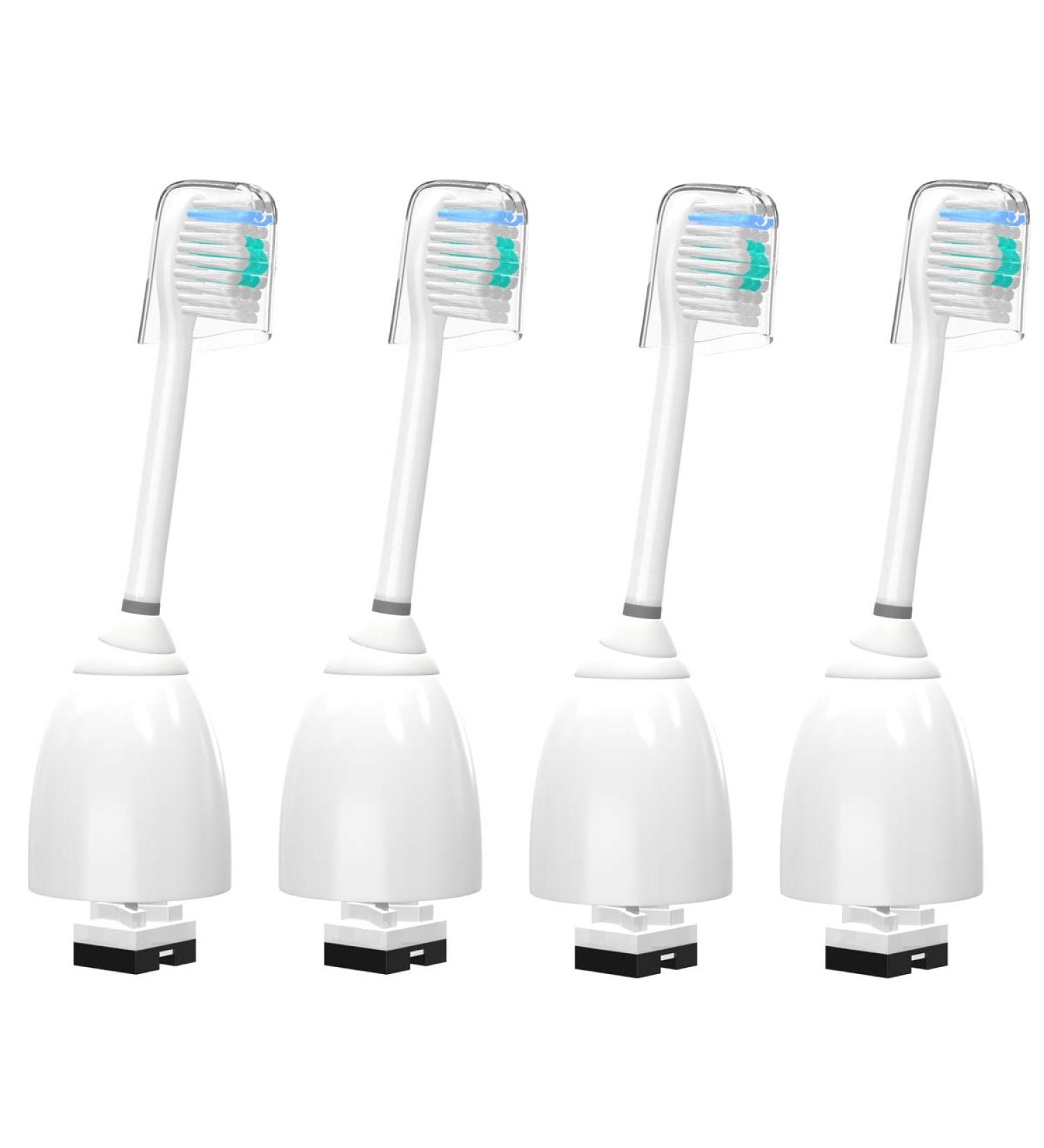Yanban 4-Pack Replacement Toothbrush Heads for Philips Electric Toothbrush Compatible with Essence Elite Xtreme Advanced & Cleancare - Buy Online on GoSupps.com