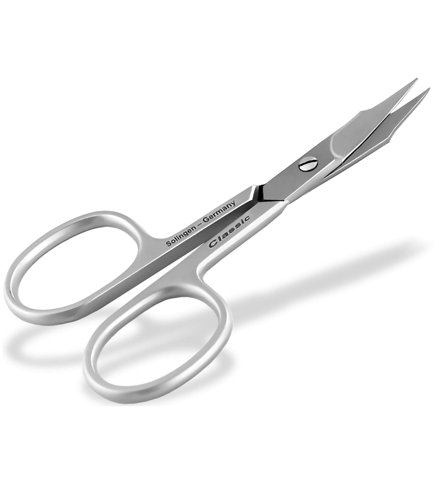 Nail Scissors with Tower Tip | Solingen Made in Germany | Extra Sharp Stainless Steel Manicure Scissors for Fingernails & Toenails - Buy Online on GoSupps.com