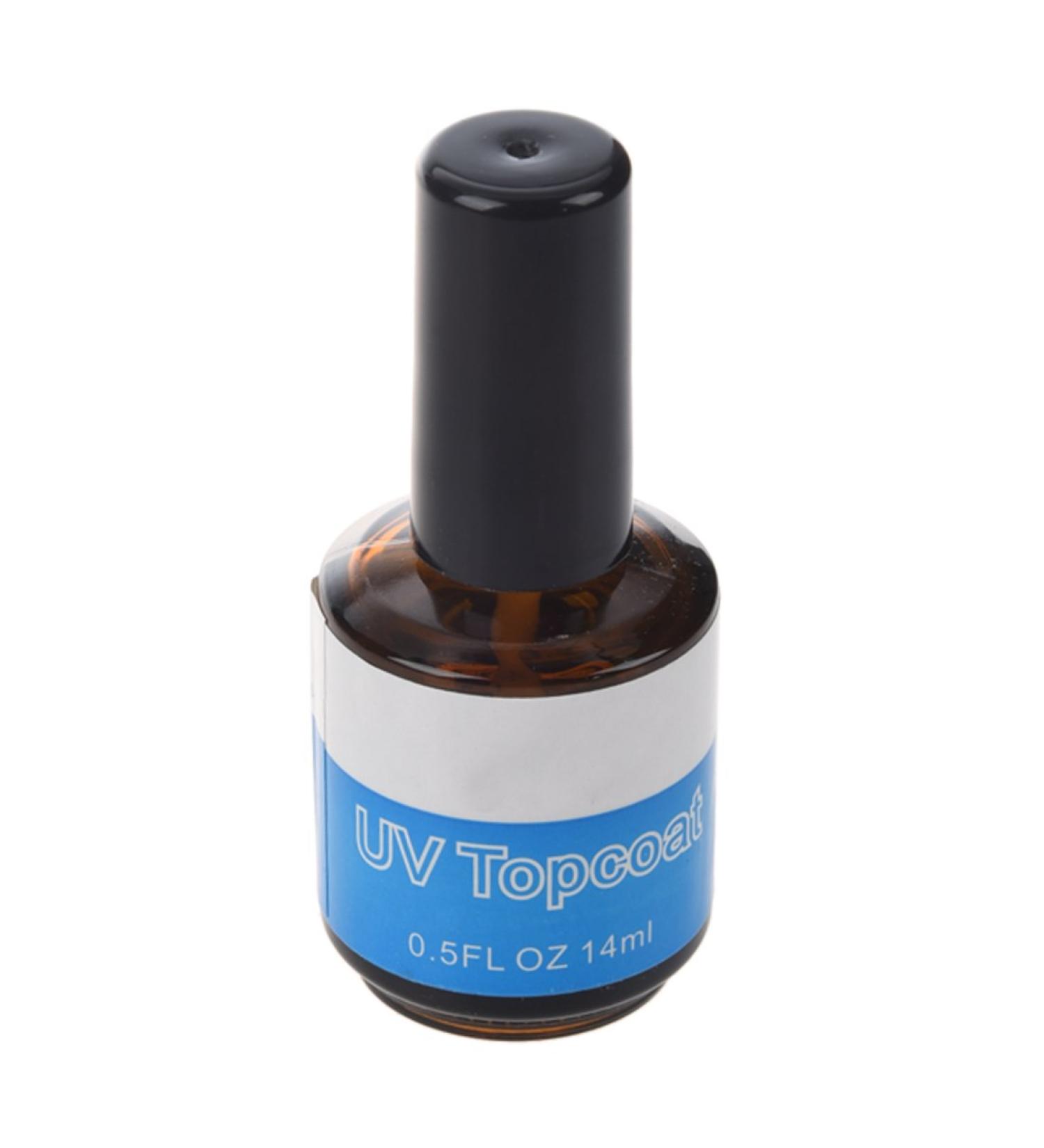 luxurious UV top coat layer glowing gel bright varnish artistic manicure - Buy Online on GoSupps.com
