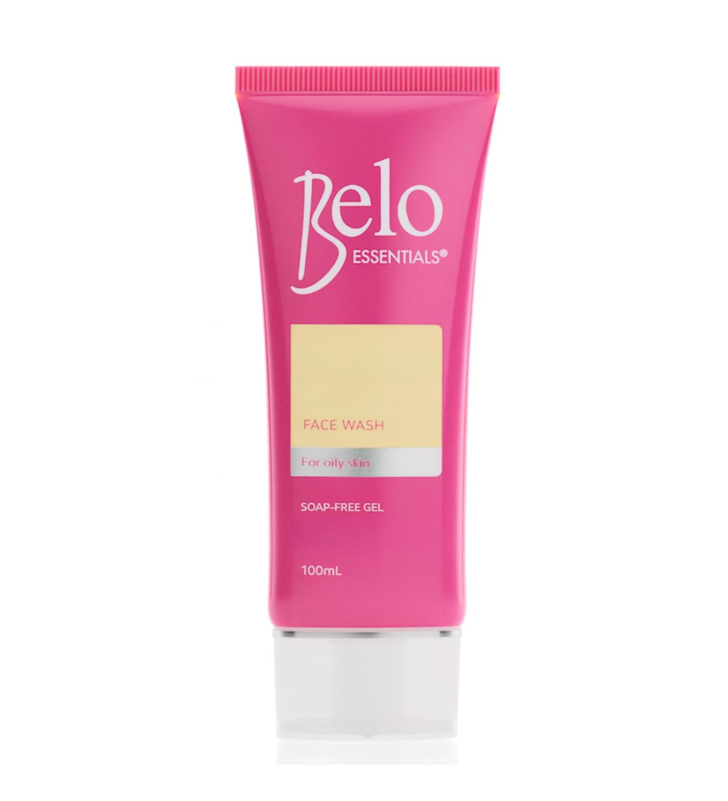 Belo Essentials Pore Refining Oil Control Gentle Foaming Facial Cleanser Gel Formula Daily Skincare Wash - 100 ml Single Bottle - Buy Online on GoSupps.com