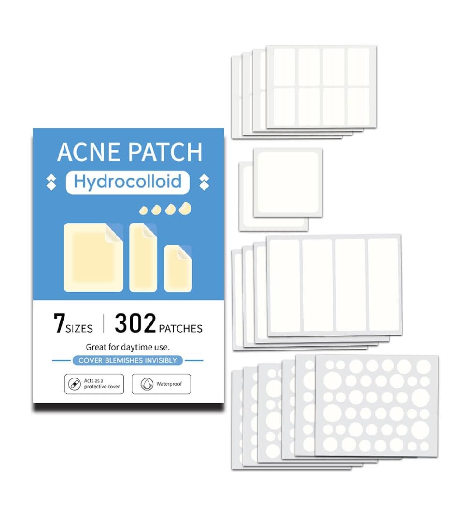 XFSRG 302 large patches of pimples with tea tree oil of salicylic acid and niacinamide for large pimples on chin cheeks back Transparent1 - Buy Online on GoSupps.com