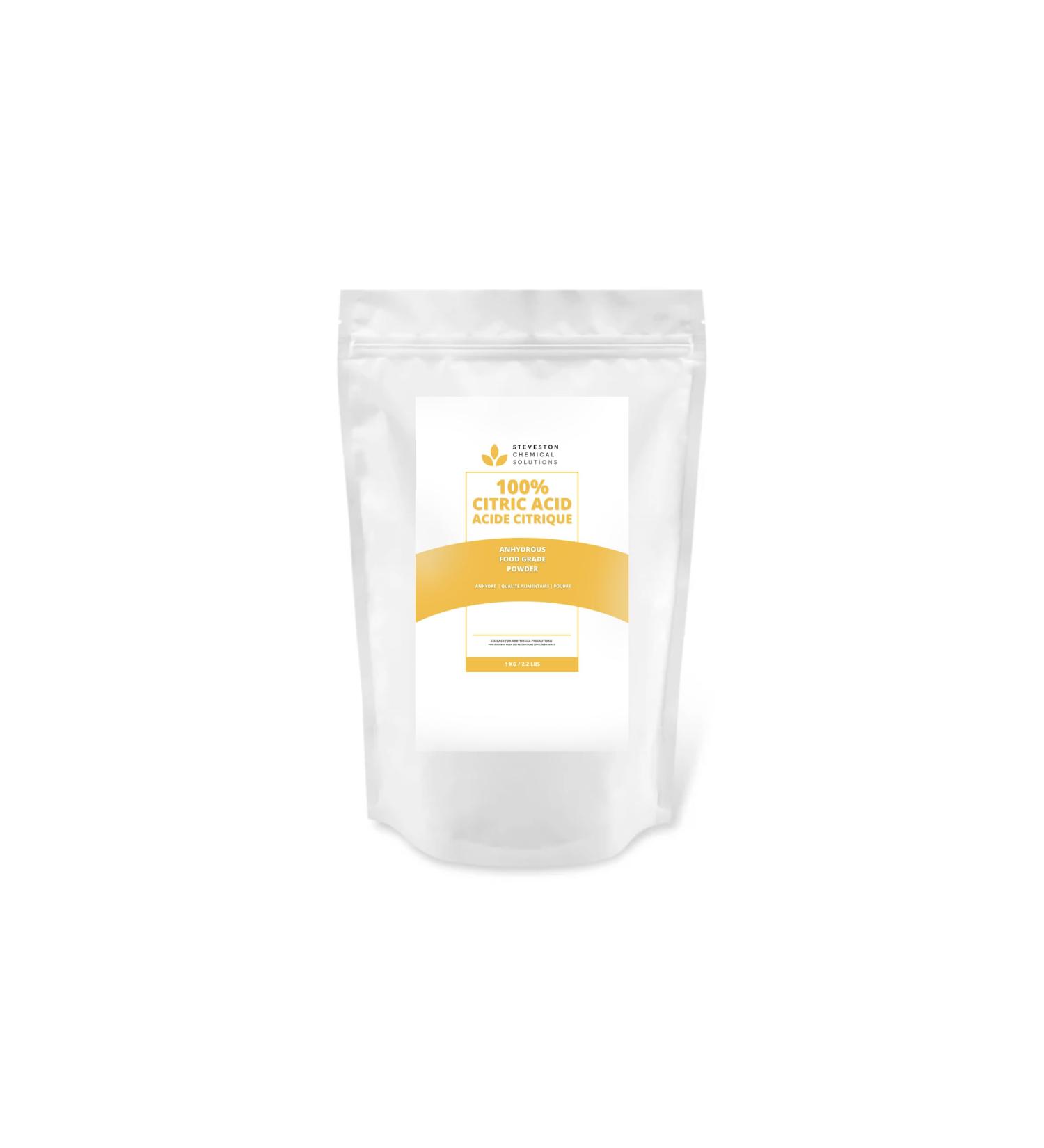 100% Citric Acid - Food Grade/Anhydrous/Powder/Non GMO/Kosher - 750 grams / 1.65 lbs