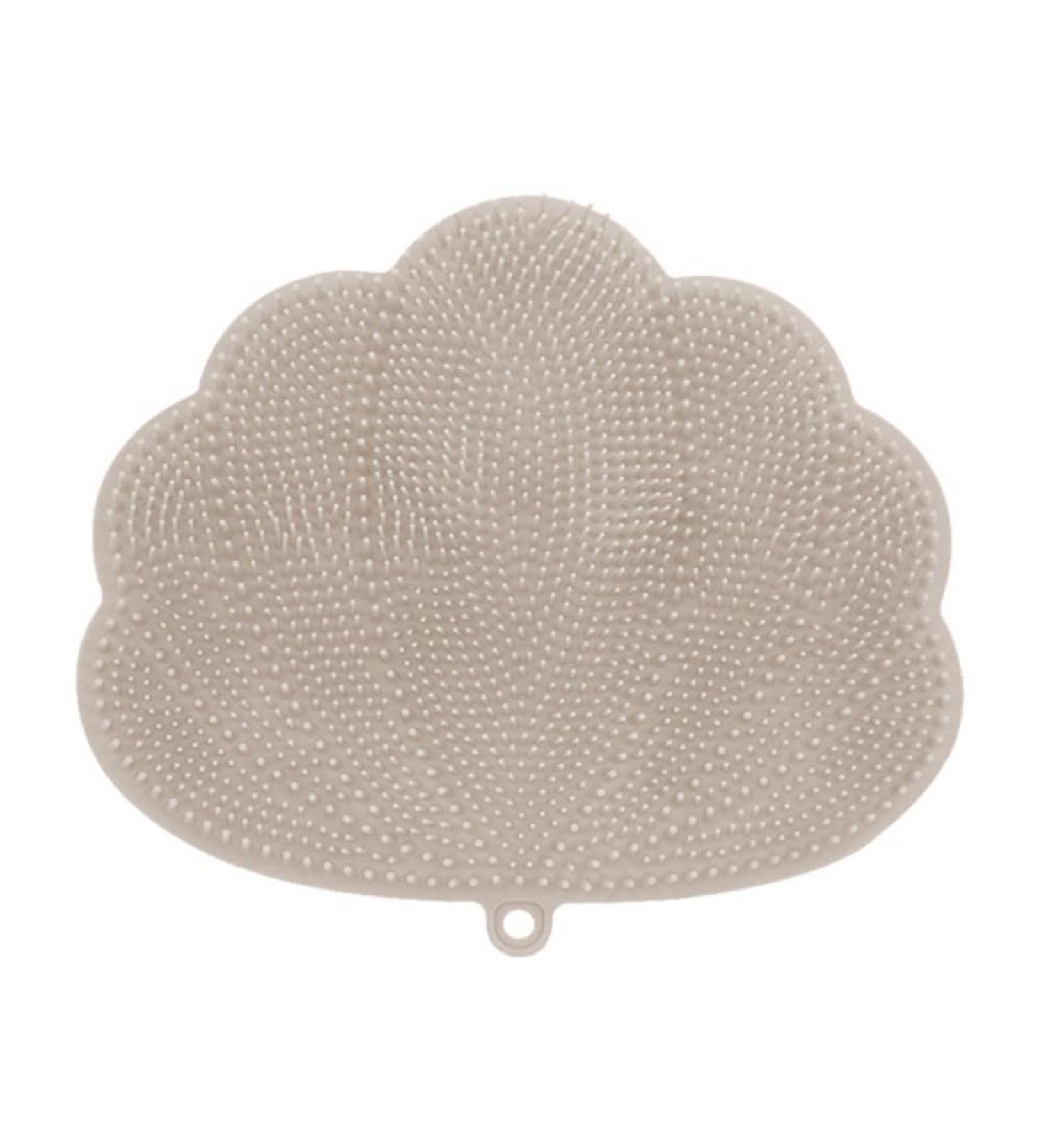 zabeto Wall-Mounted Hands-Free Back and Foot Scrubber with Suction Cups - Deep Clean and Exfoliate in The Shower Khaki Durable Easy to Use - Buy Online on GoSupps.com