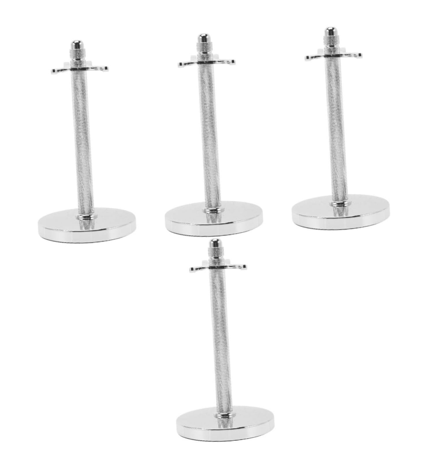 PopetPop 4-Piece Shaver Holder Set | Men's Razor & Toothbrush Rack | Durable Aluminum Alloy Gift for Dads - Buy Online on GoSupps.com