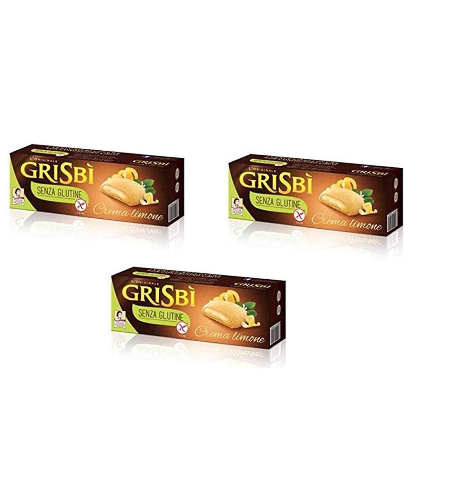 Matilde Vicenzi Vicenzi Grisbi Set of 3 gluten-free lemon creams 150 g