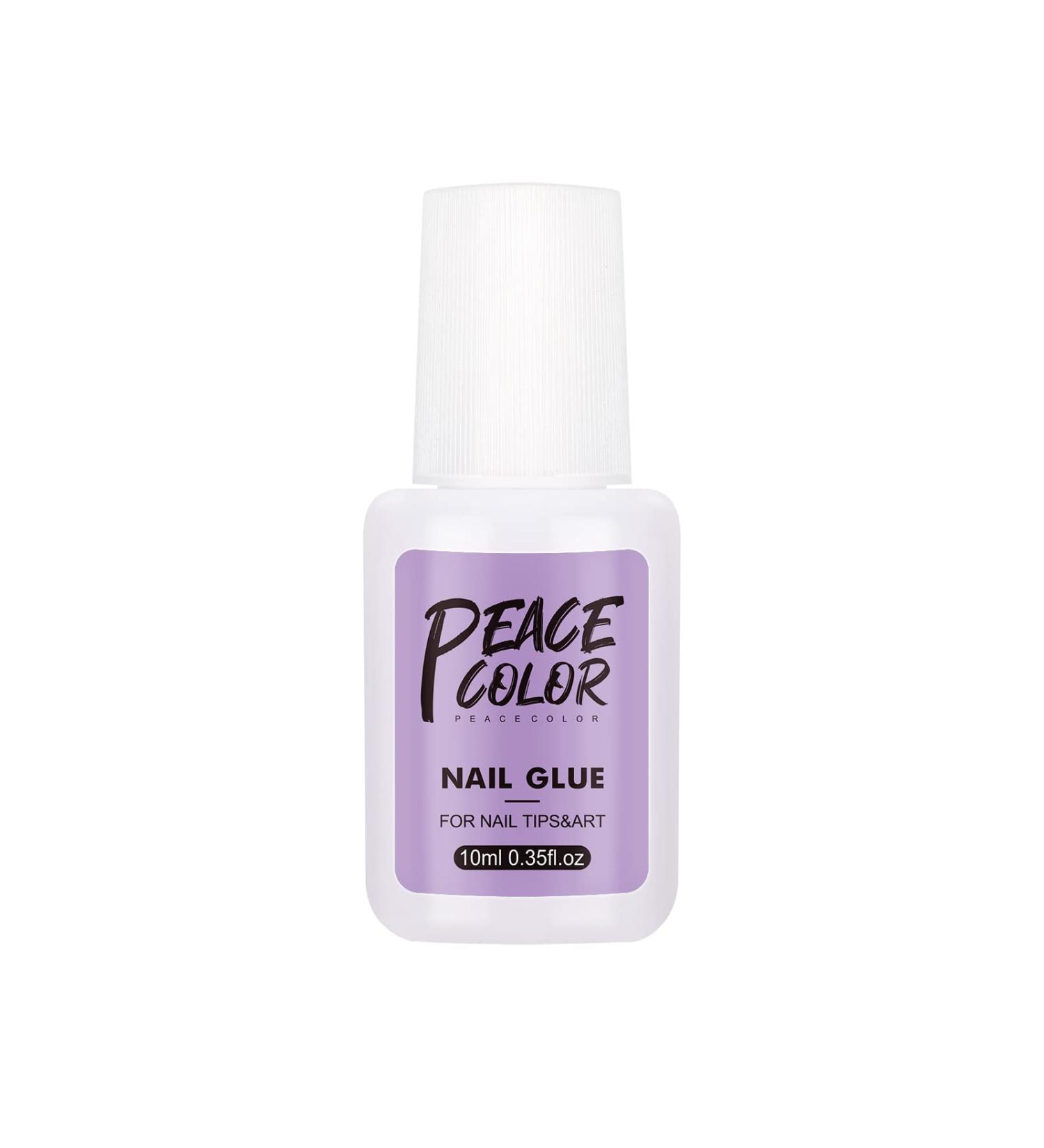 PEACECOLOR Nail Glue 1 PC Professional Strong Nail Glue for Acrylic Nail Broken Nail False Nail 10g Long Lasting PD01-006 - Buy Online on GoSupps.com