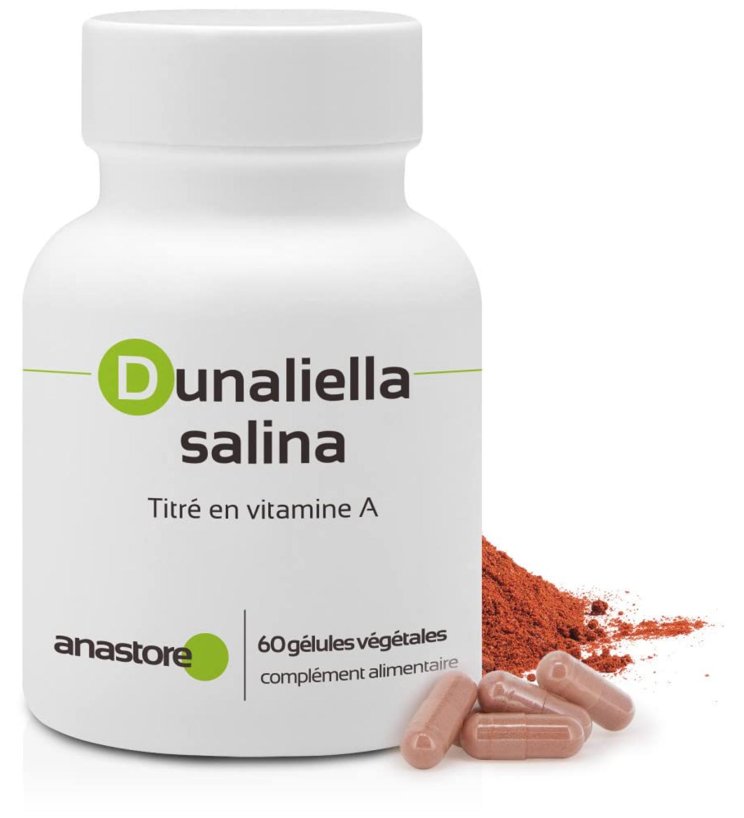 Vitamins A (Retinol) 16 mg Vegan Dry Extract from Dunaliella | 60 Capsules for Eyes Skin & Immune Health - Buy Online on GoSupps.com