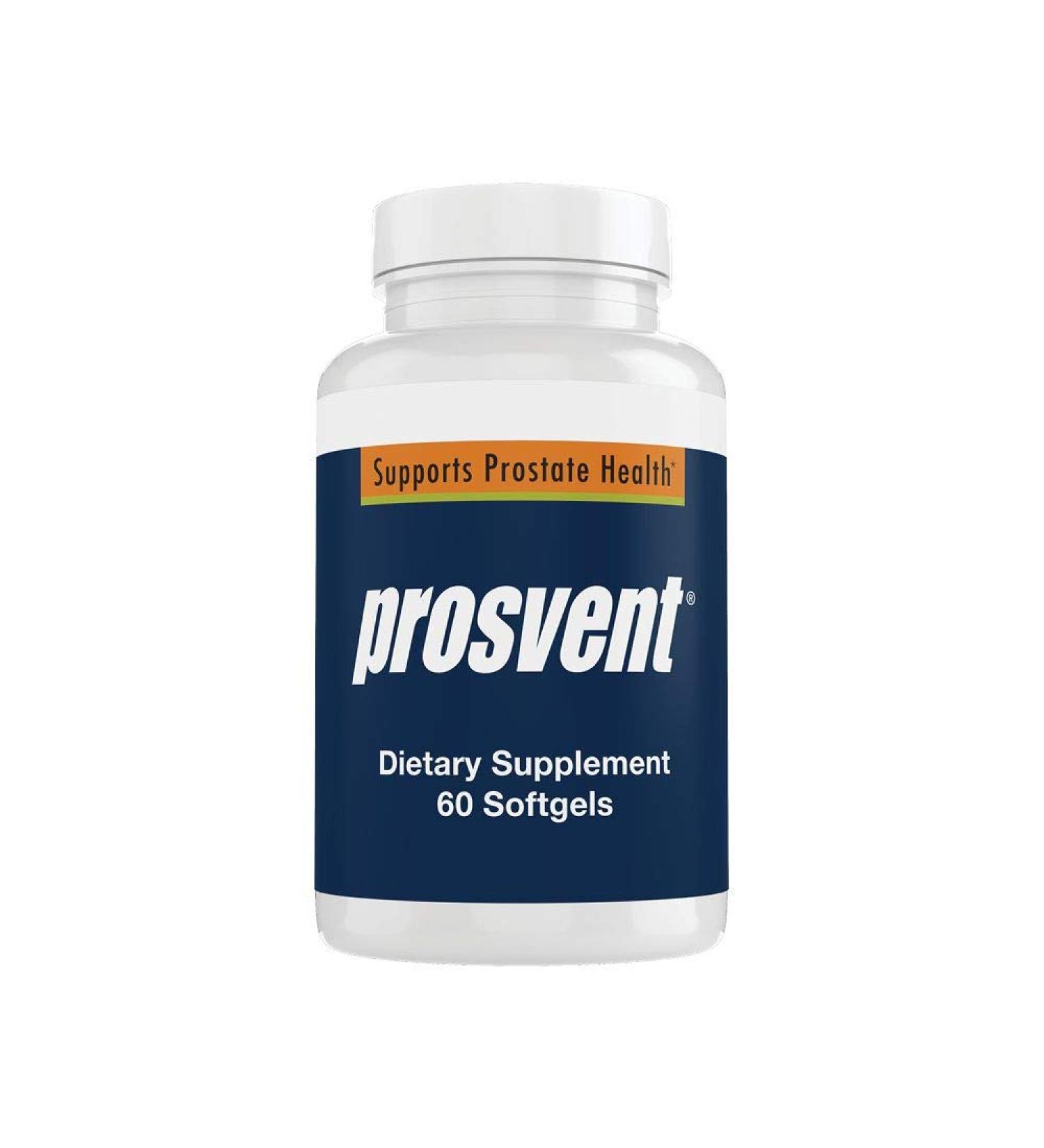 Prosvent Prostate Supplement for Men - Clinically Effective Beta Sitosterol, Saw Palmetto, Vitamin D & Zinc - Premium Prostate Support - Reduce Urination Frequency & Urgency - 60 Count - Buy Online on GoSupps.com