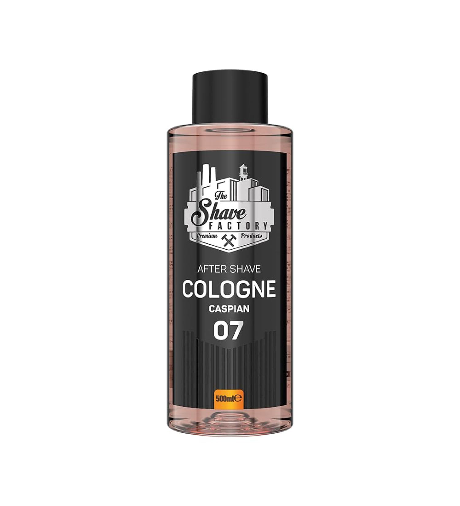 the shave factory After Shave Cologne Series (07 Caspian 500ml (16.9 fl. oz)) 07 Caspian 16.9 Fl Oz (Pack of 1) - Buy Online on GoSupps.com