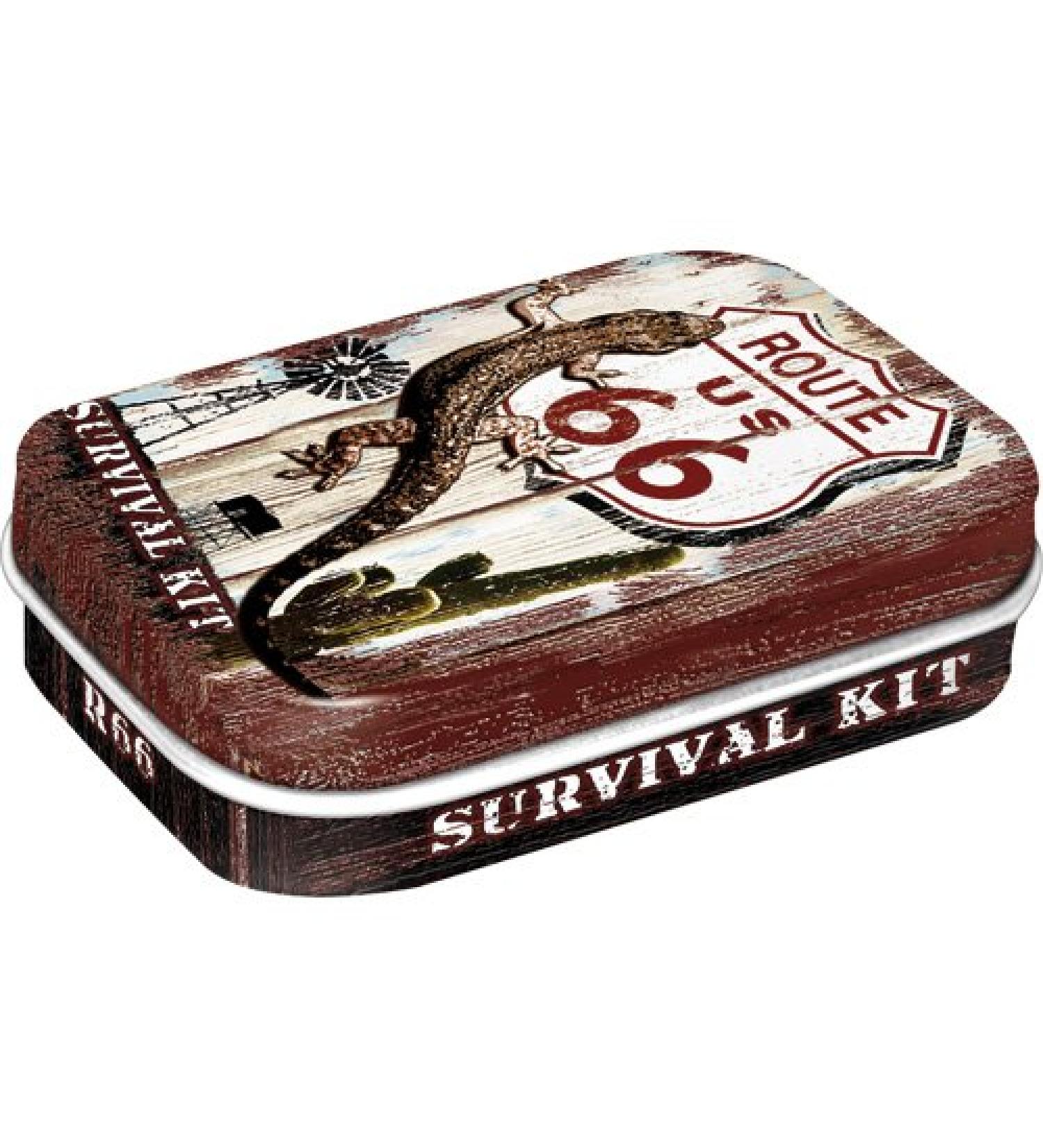 Nostalgic Arts - Route 66 - Survival Kit - Mint Box Red