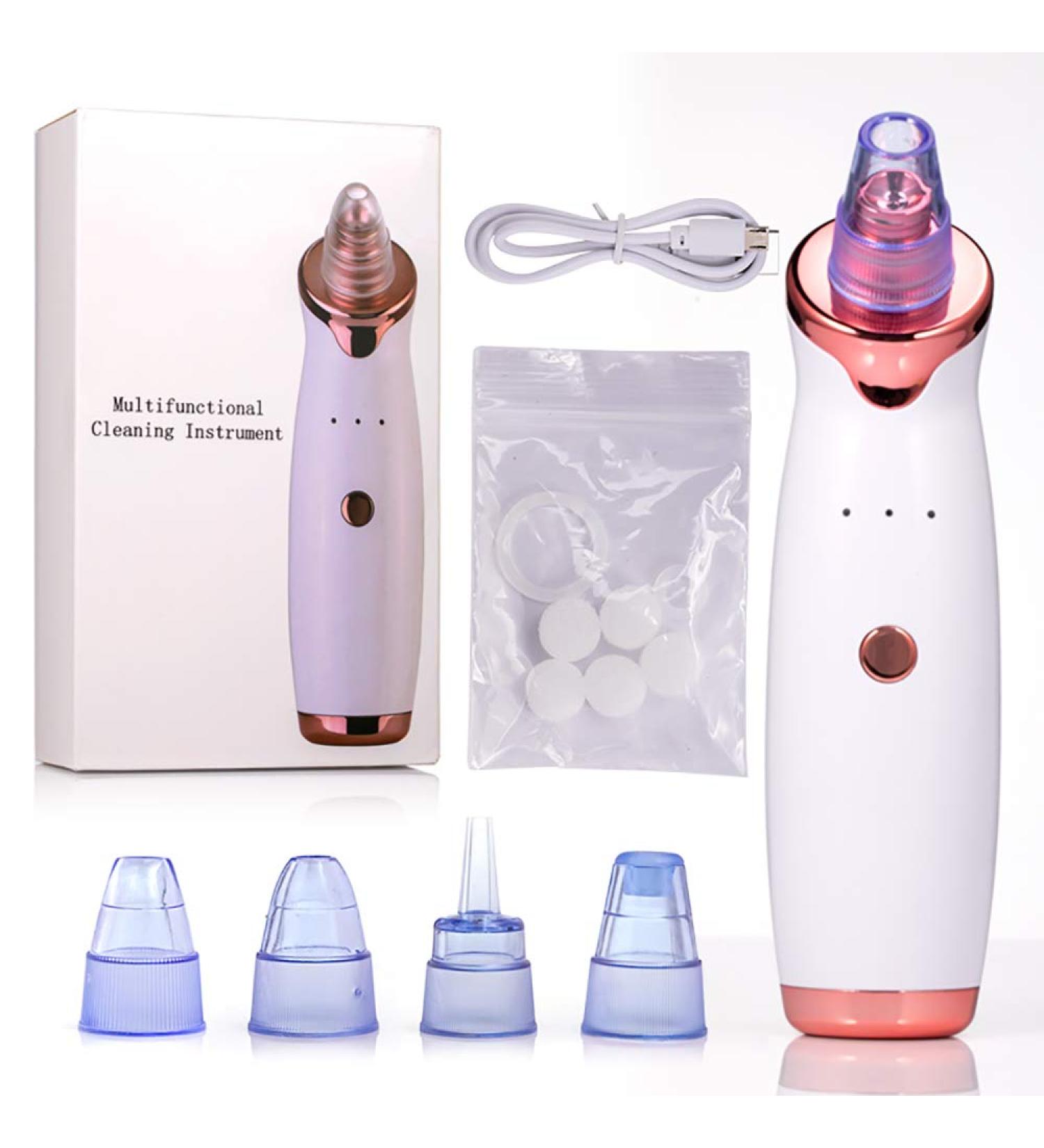 Blackhead Remover Tool Pore Vacuum Black Head Acne Treatment Remover Electric Face Skincare Cleaner Tools - Buy Online on GoSupps.com