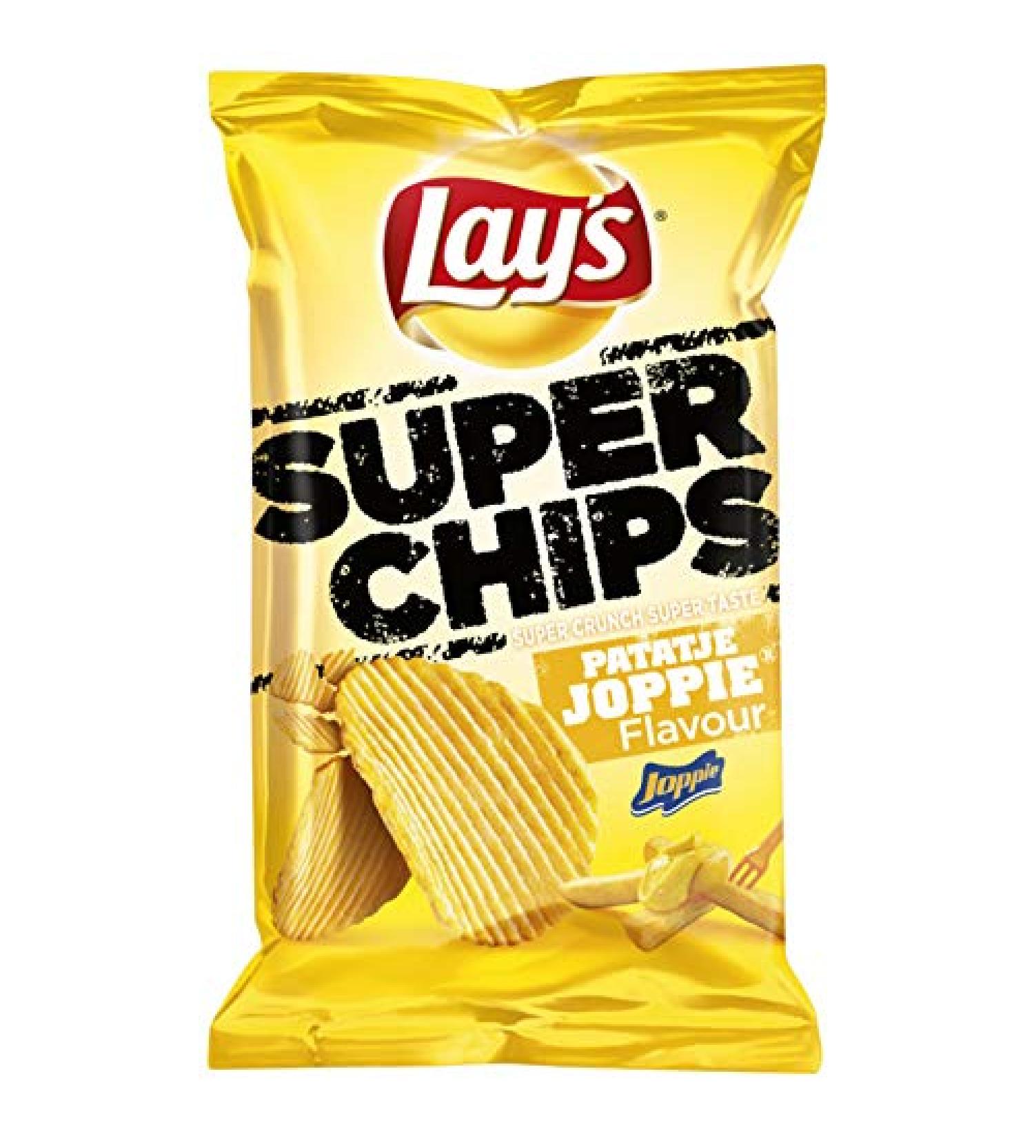 Lay's Joppie Chips | Lay's | Fries Joppie Superchips | Total Weight 215g
