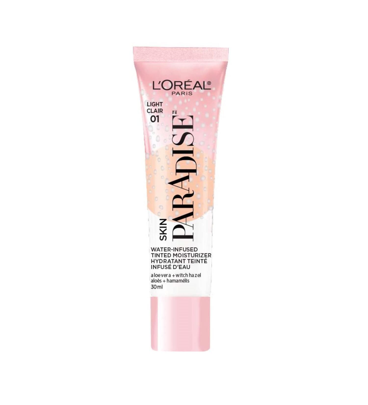 L'Oreal Paris Skin Paradise Tinted Moisturizer SPF 19 Lightweight Natural Coverage 1 fl oz - Buy Online on GoSupps.com