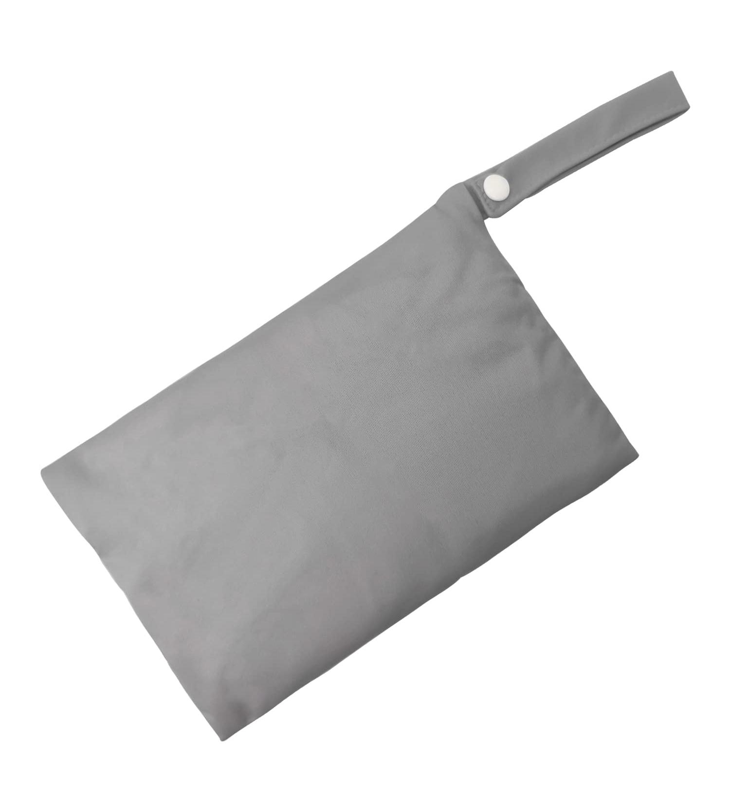 CHEERYMAGIC Wet Bag Baby Cloth Nappy Wet Bags Waterproof Wet Dry Bag Outdoor Organiser Bag for Baby Items 2 Zipper Pockets Washable Travel Dry Wet Bag for Beach Pool Daycare Gym A4-CSNBD (Grey) - Buy Online on GoSupps.com