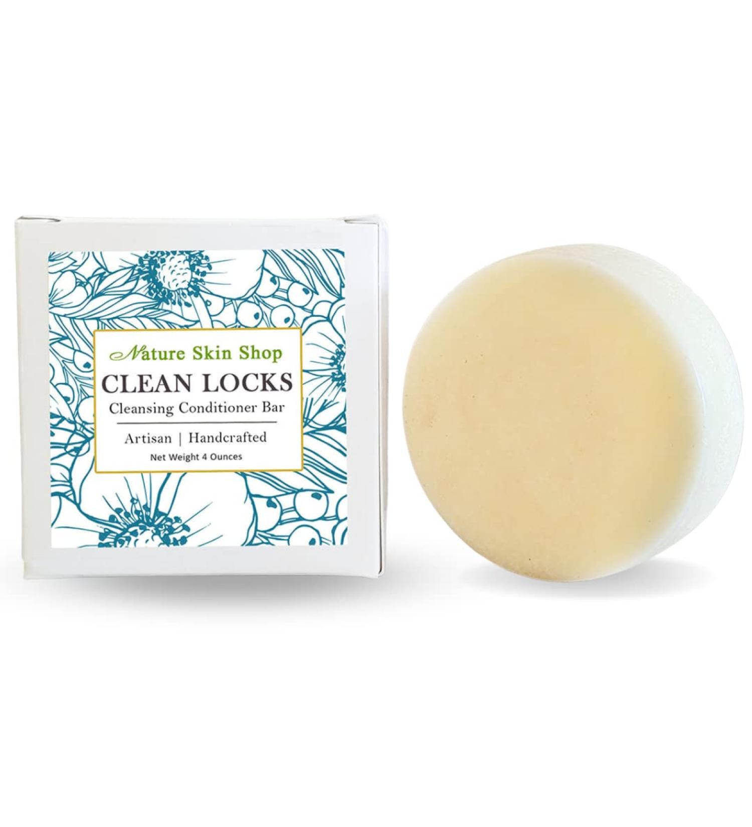 Buy Organic Cleansing Conditioner Solid Bar - Cleanse Condition & Nourish | Purple Almond - Eco-Friendly Hair Care - Buy Online on GoSupps.com