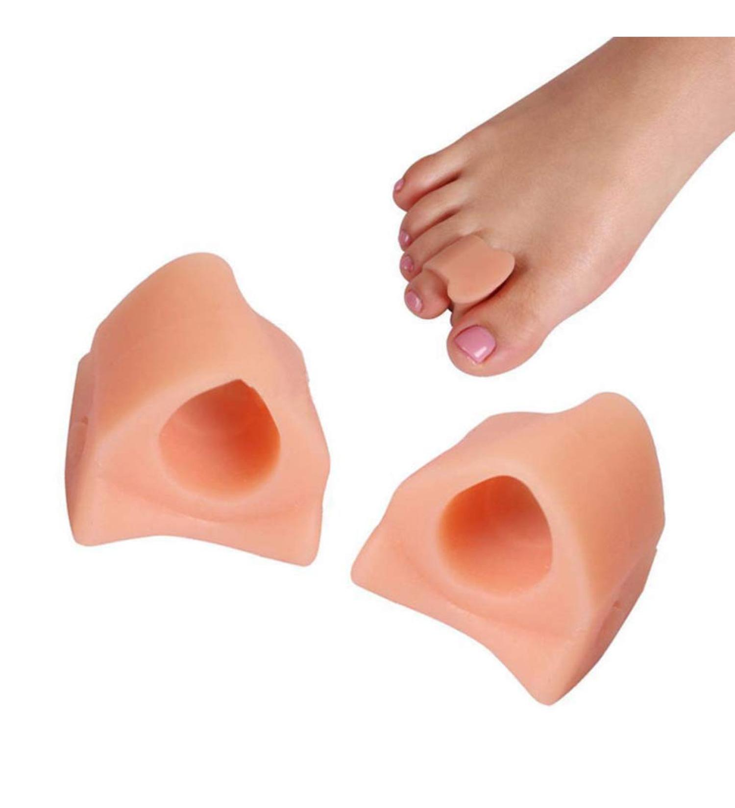 Gel Toe Separator Straightener Bunion Spacers - Hallux Valgus Relief - Buy Online on GoSupps.com