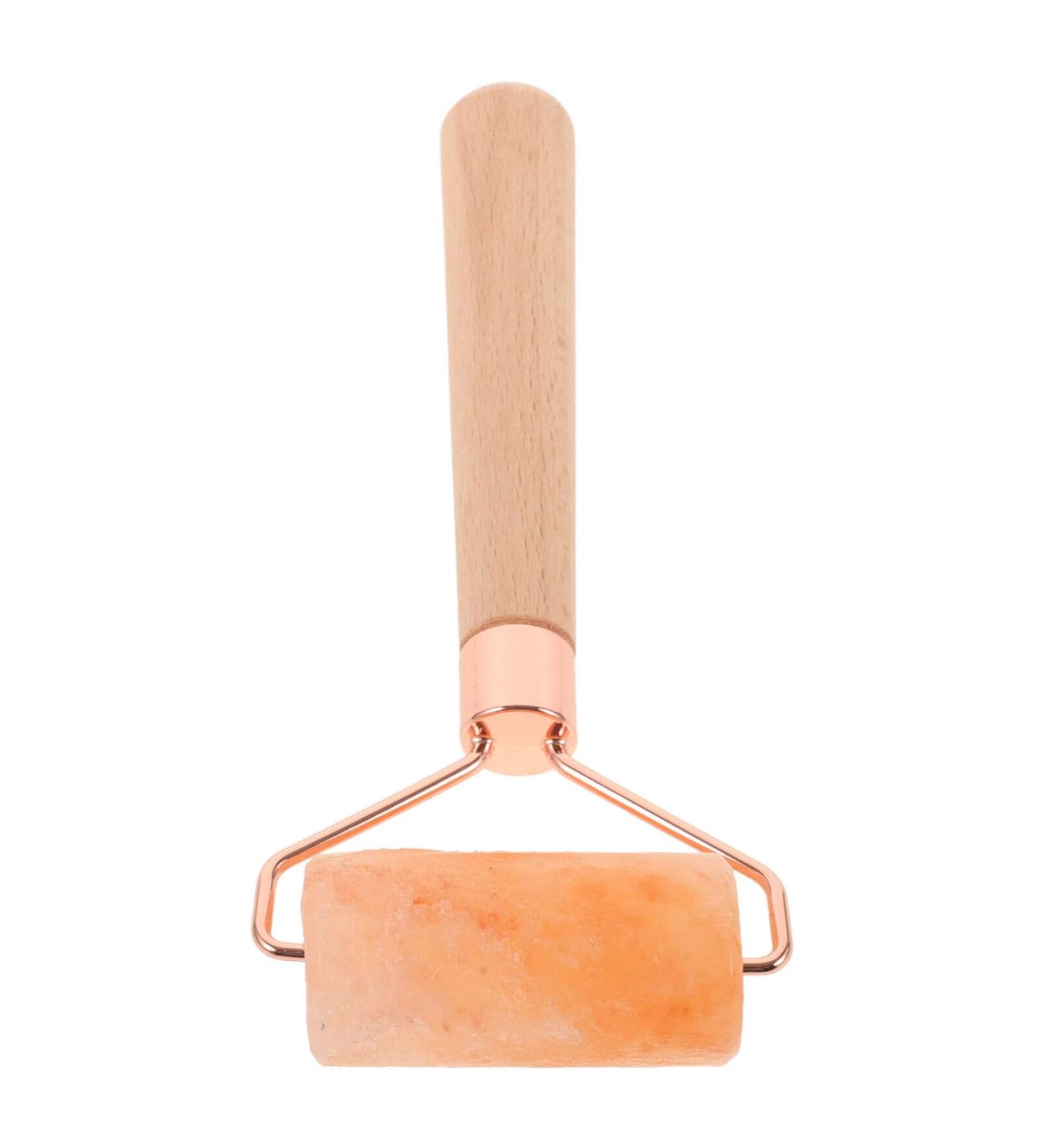 Buy Rose Quartz Face Roller - Facial Beauty Roller for Relaxation & Massage - Perfect for Face Eyes Neck & Body - Buy Online on GoSupps.com