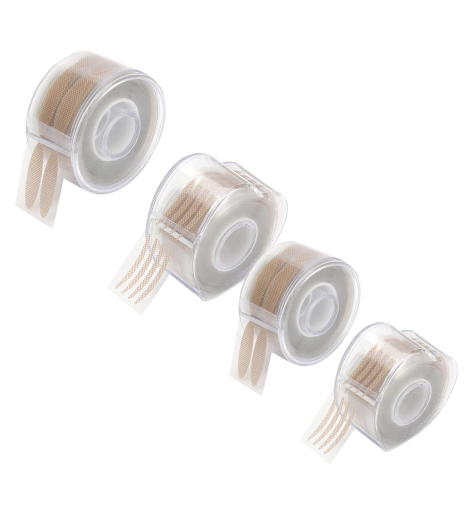 POPETPOP 4 Rolls Roll Double Eyelid Sticker Lifting Belt Double Sided Adhesive Tape Eye Lifter Strips Reel - Buy Online on GoSupps.com