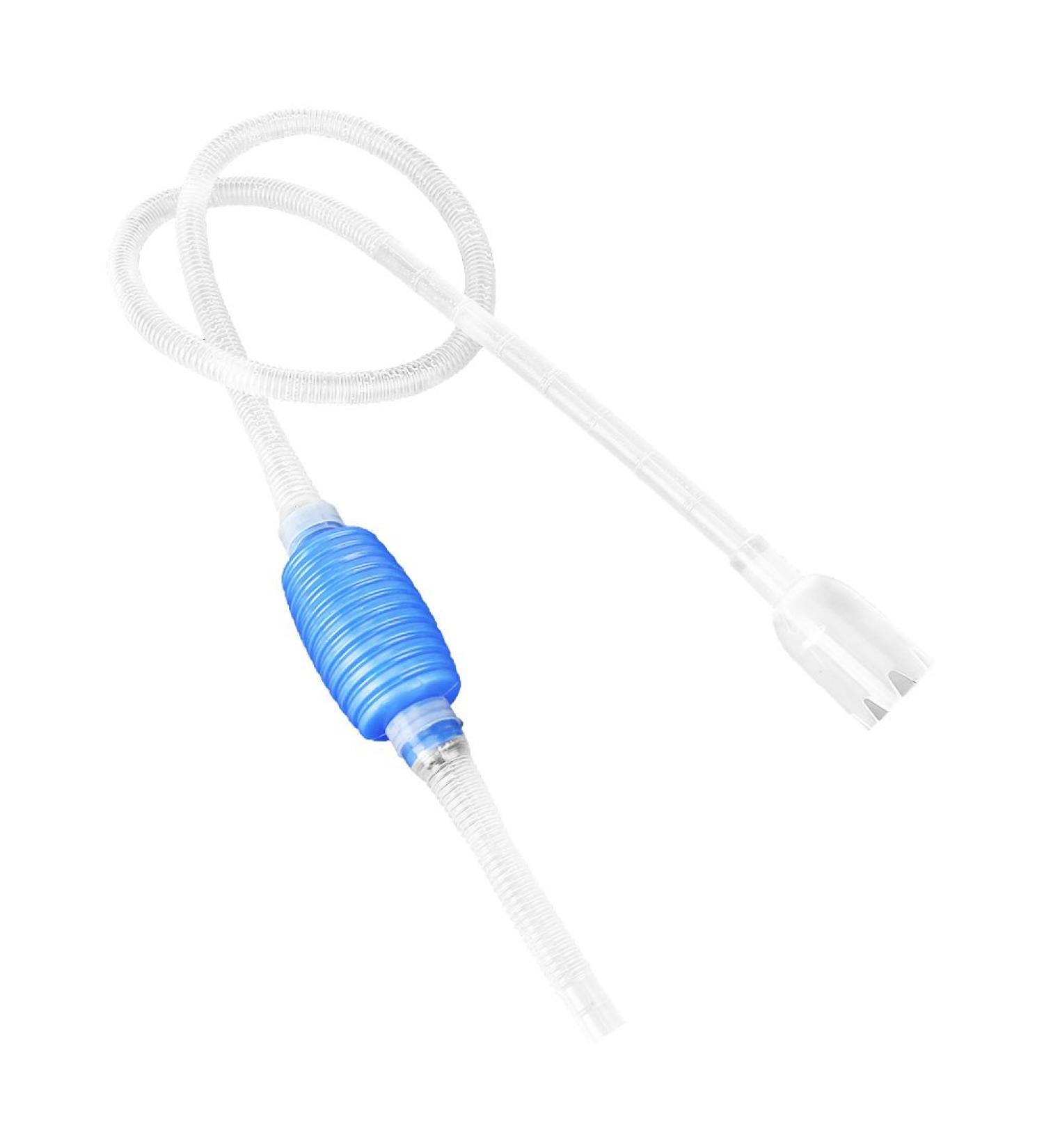 Fish Tank Cleaner Hand Suction Water Changer Built in Filter Aquarium Cleaning Tools - Buy Online on GoSupps.com