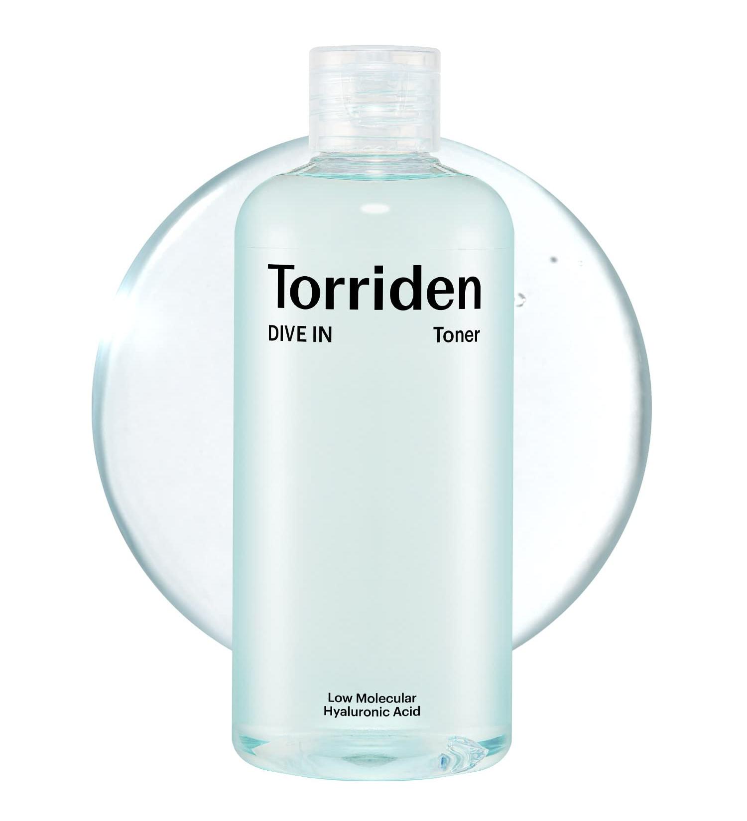 Torriden Dive-in Hyaluronic Acid Toner 10.14 fl oz | Low pH Astringent for Hydrating Sensitive Skin | Alcohol-Free, Fragrance-Free | Pack of 1 - Buy Online on GoSupps.com