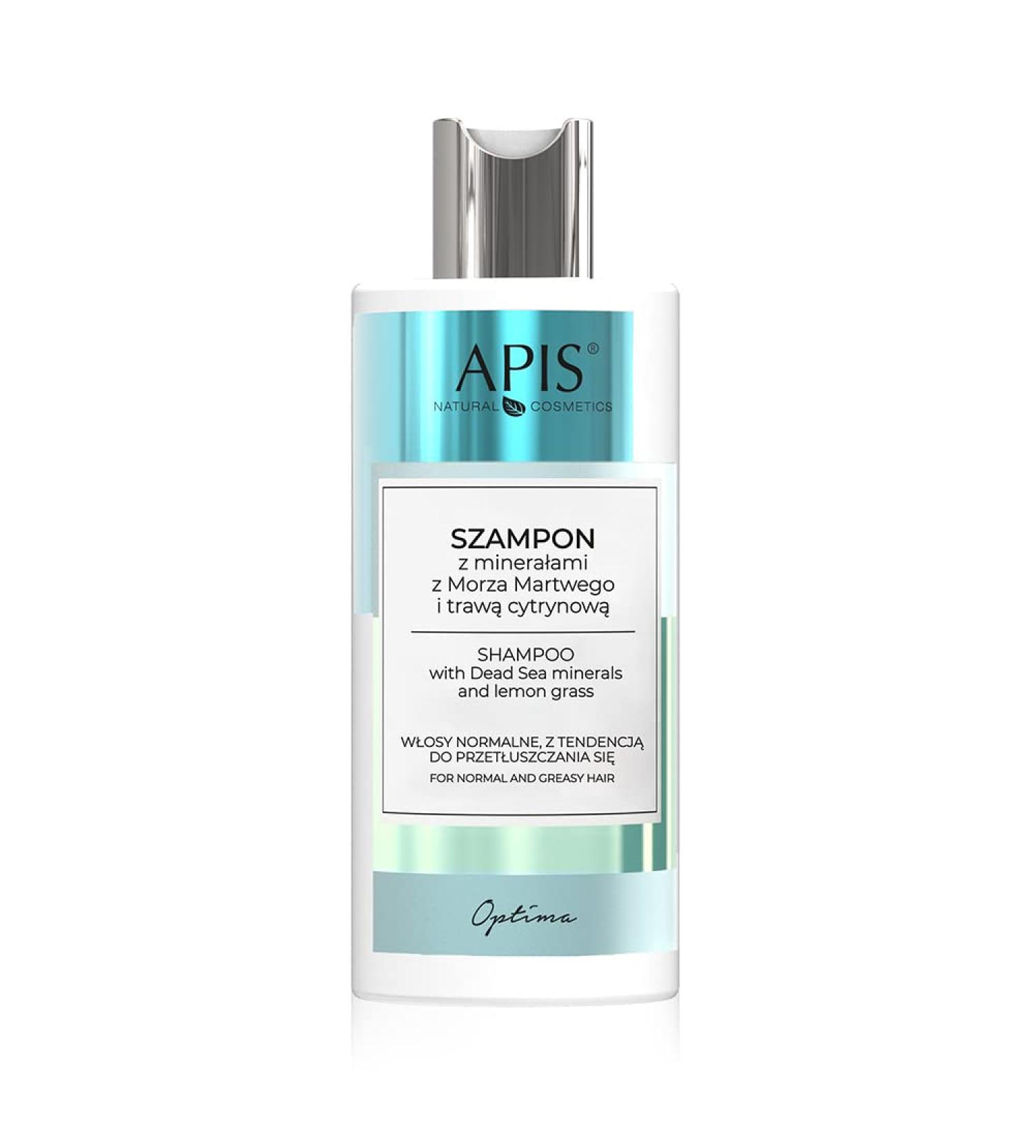 APIS Professional OPTIMA DESCRIPTION SHAMPOON WITH DOOZEE MINERAL AND LEMONGRASS 300 ml