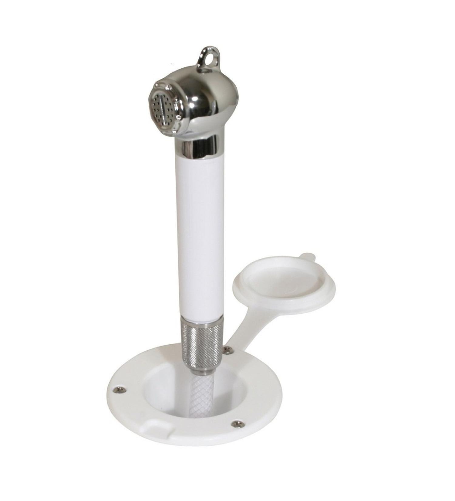 Scandvik 10055P Recessed Transom Shower - High-Quality Solution for Convenient Onboard Showering - Buy Online on GoSupps.com