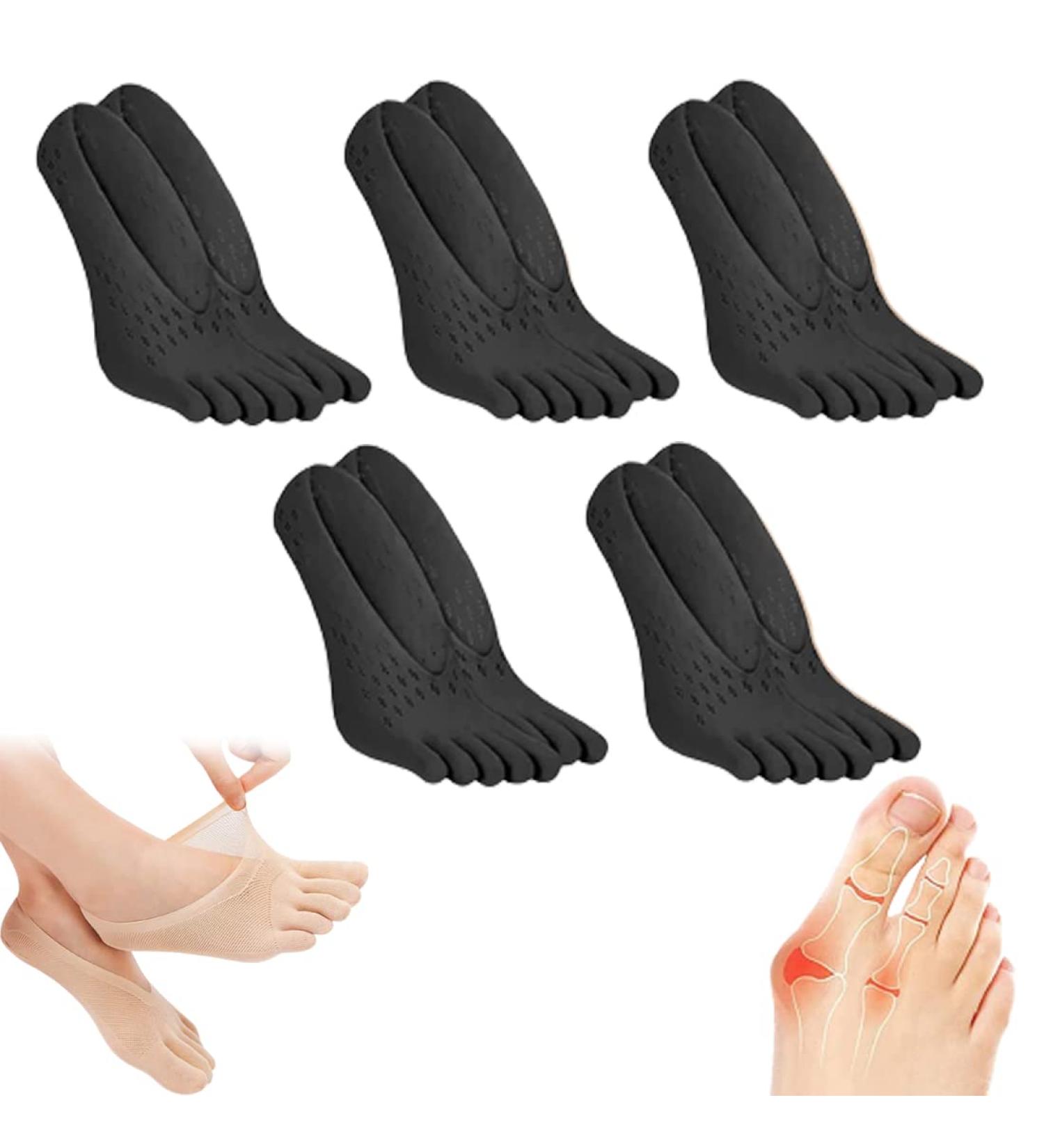 Orthoes Bunion Relief Socks - Projoint Antibunions Health Socks for Bunion Alignment and Swelling Relief - 5 Pairs - Buy Online on GoSupps.com