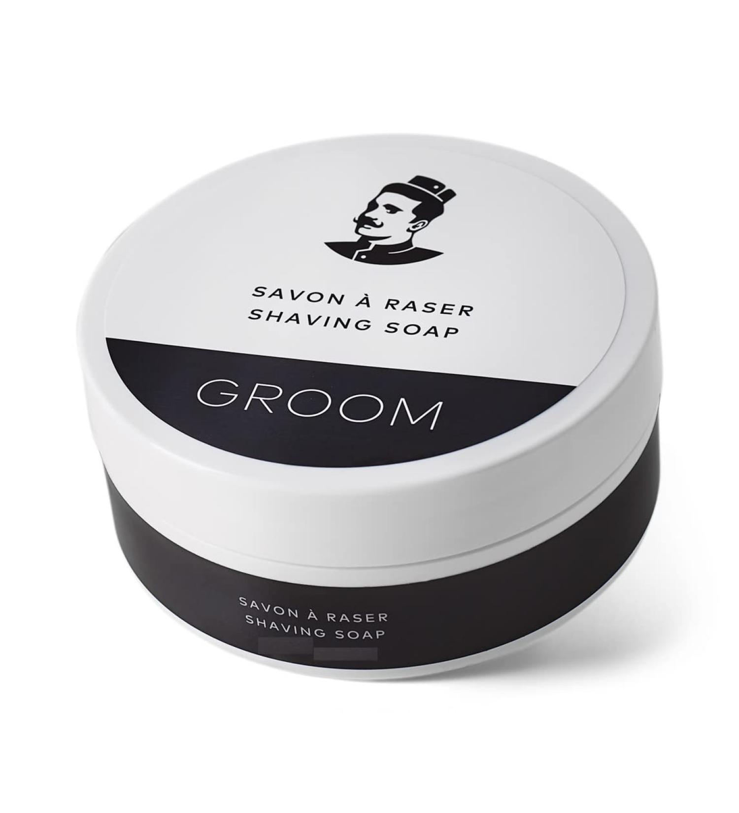 Shaving Soap Made by Groom - Smells Great and Provides a Smooth Shave 120 gr.